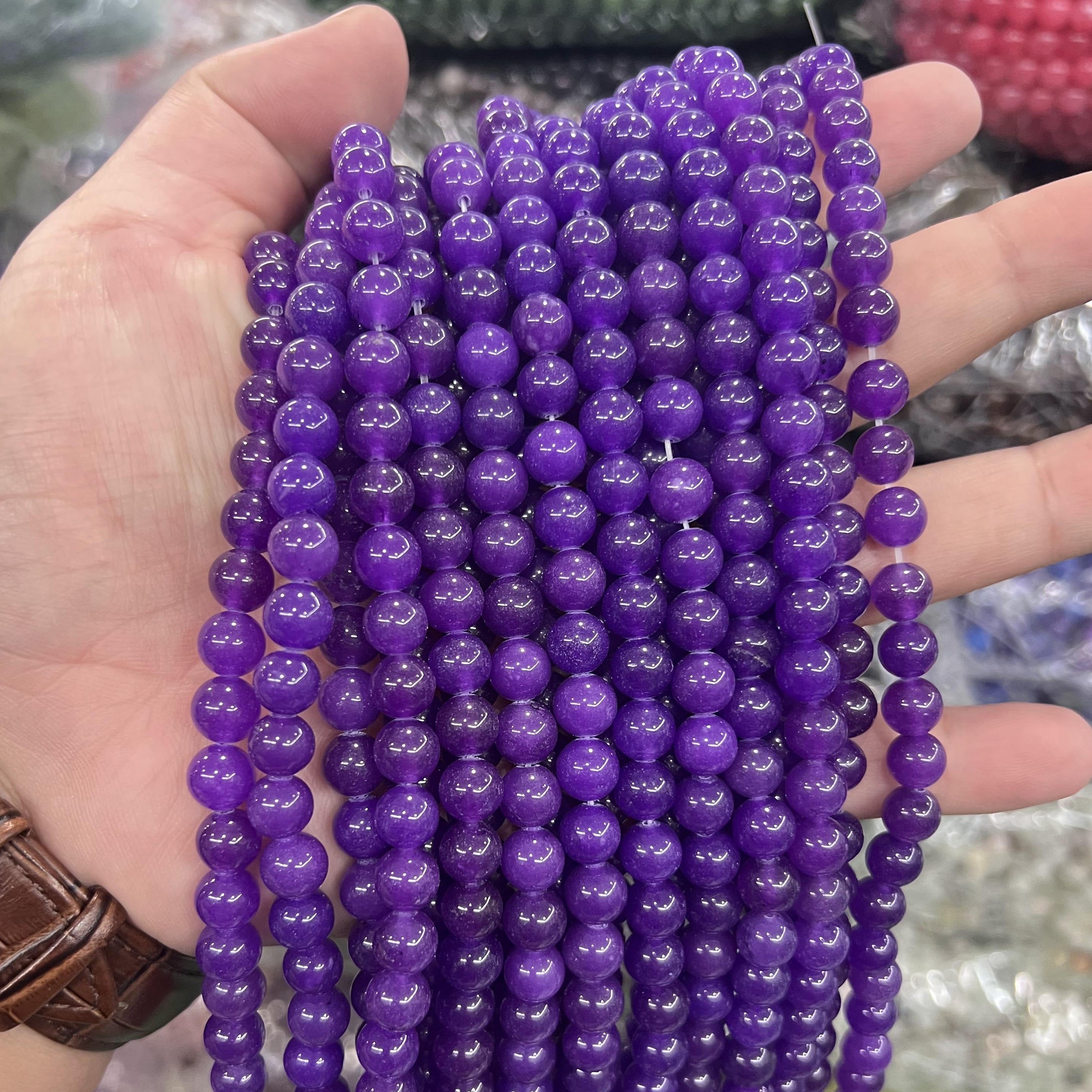 Round Beads 6mm 8mm 10mm  Free Shipping
