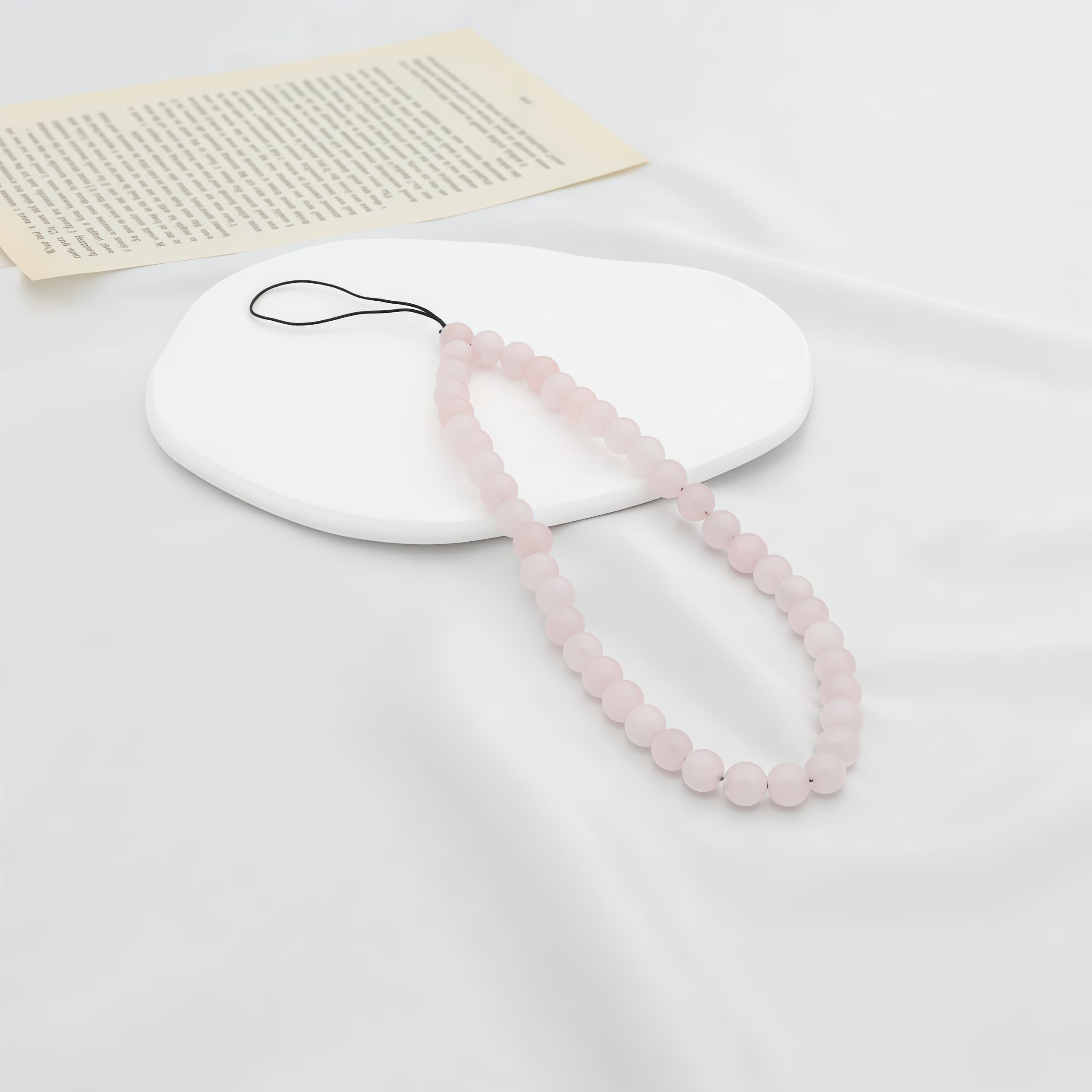 6MM Beaded Phone Chain New Anti Lost Phone Strap 32cm