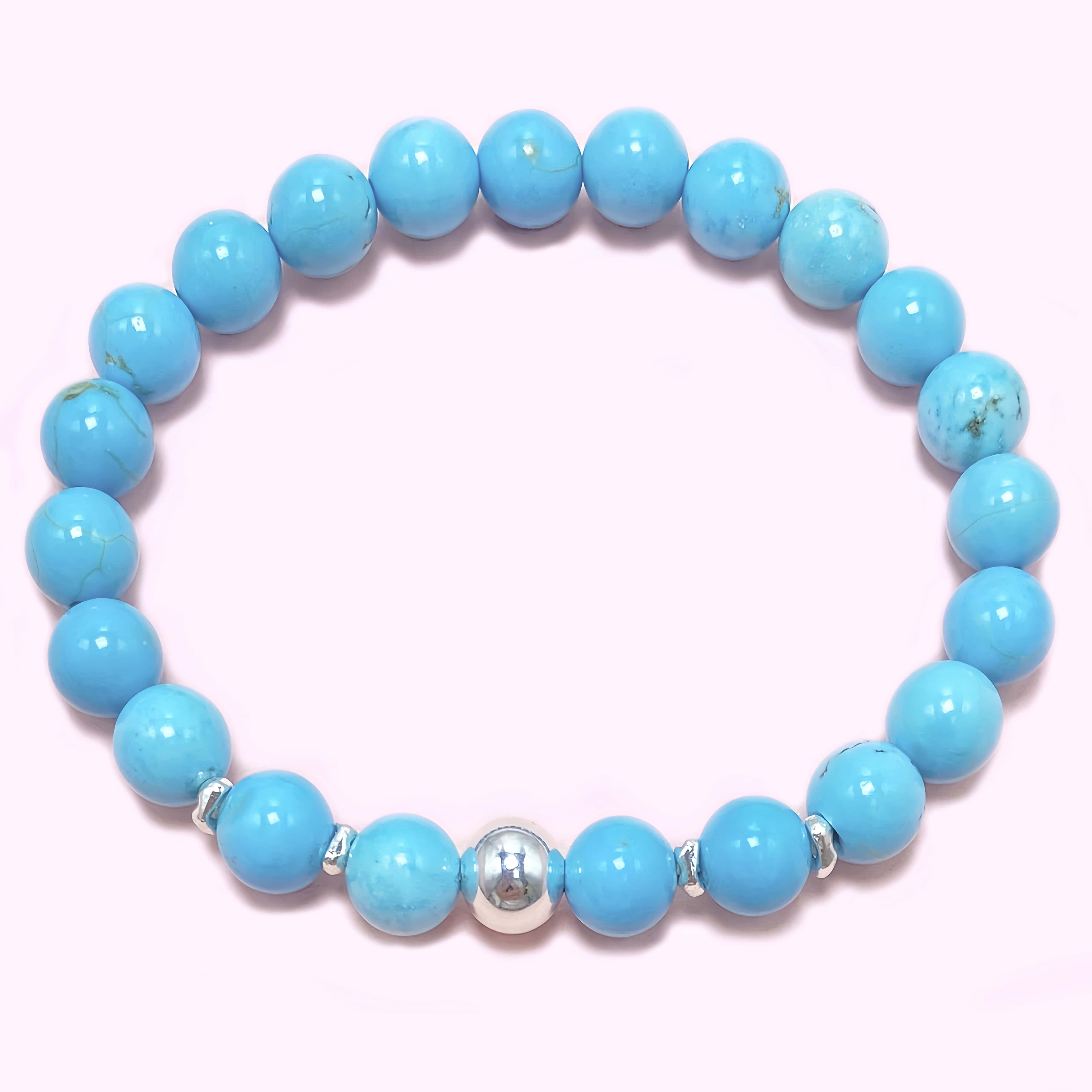 Natural Turquoise to Improve Sleep Crystal Bracelet