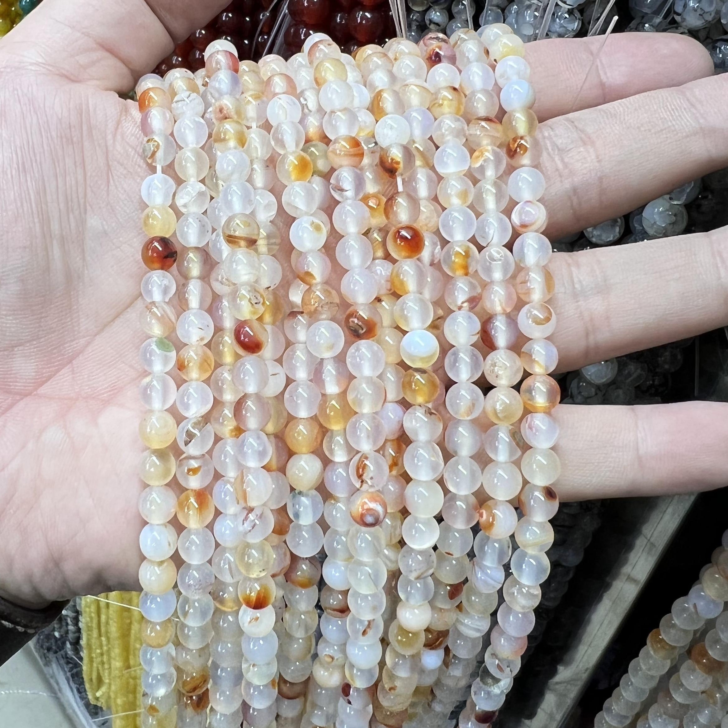 Round Beads 6mm 8mm 10mm  Free Shipping