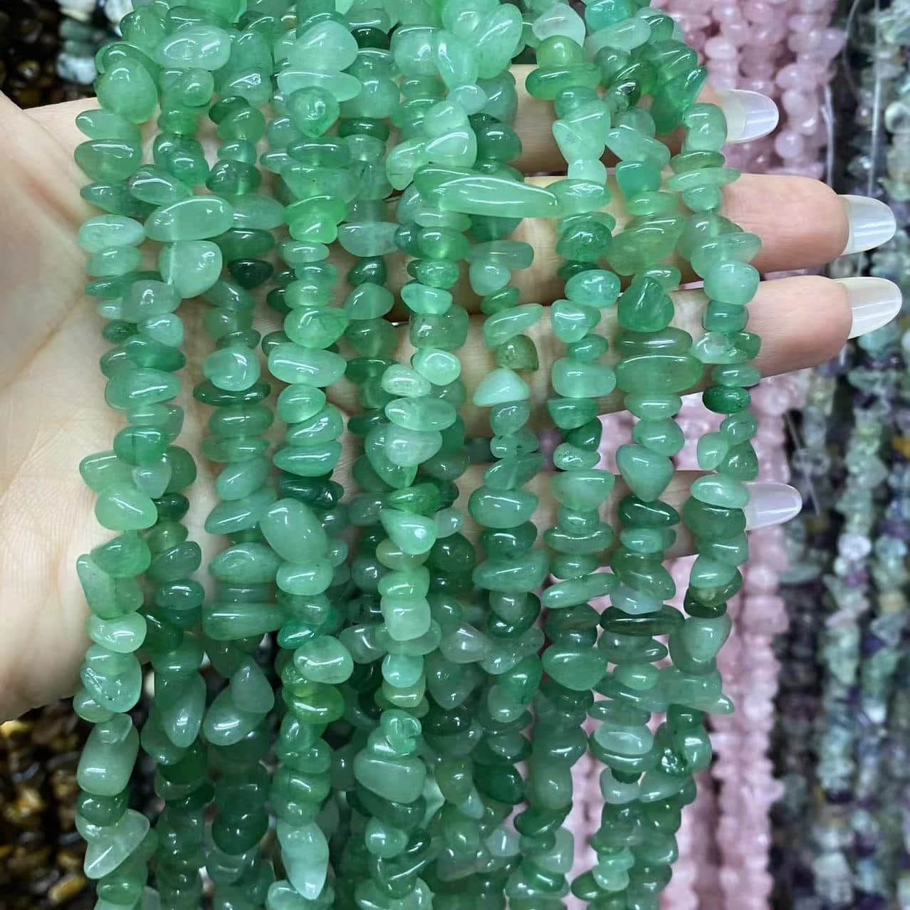 Freeform Chip Beads 3-8mm Gemstone/Quartz/Jasper/Agate