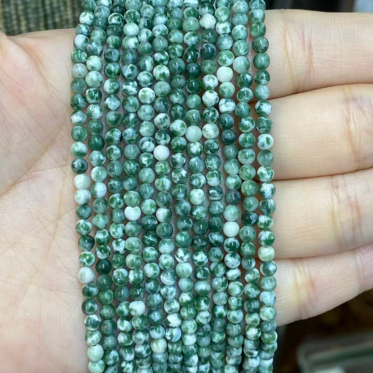 Tiny Round Smooth Beads Gemstone/Quartz/Jasper/Agate 2mm 3mm 4mm