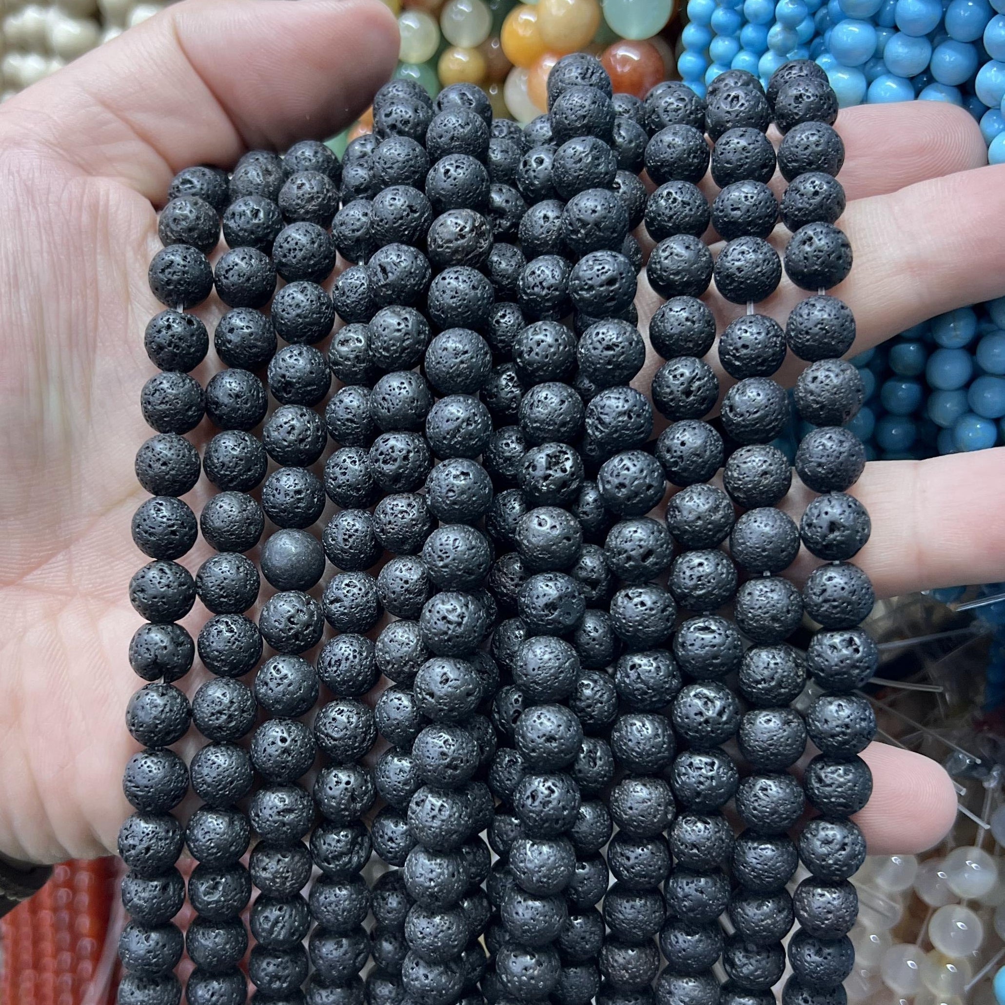 Round Beads 6mm 8mm 10mm  Free Shipping