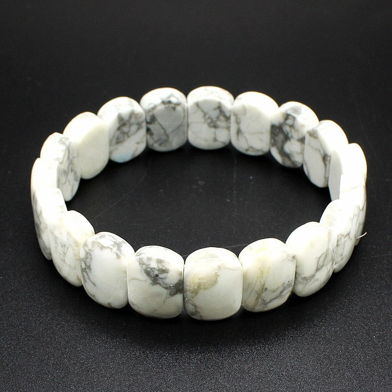Square or Rectangle Soft Bangle Bracelet