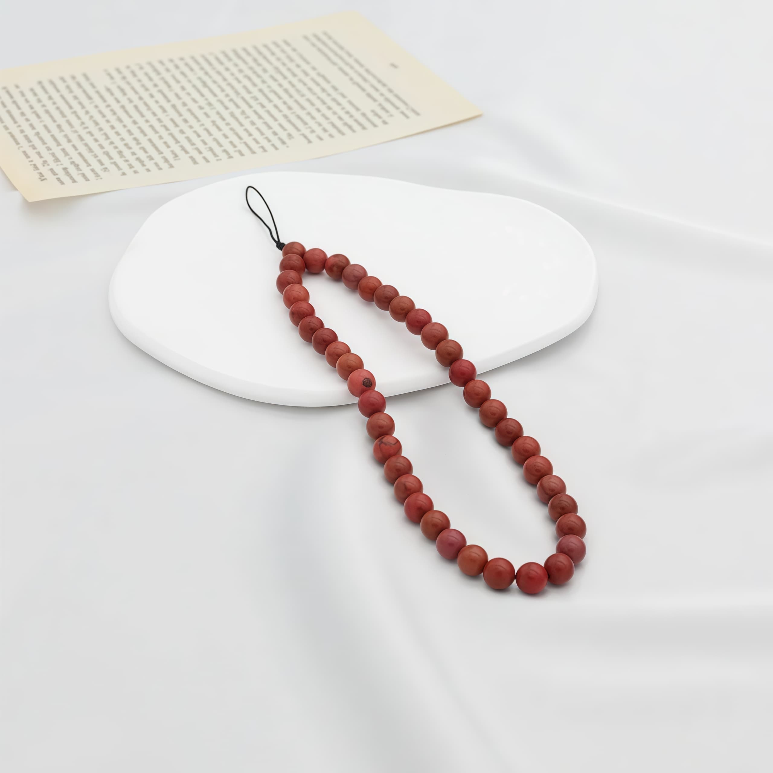 6MM Beaded Phone Chain New Anti Lost Phone Strap 32cm