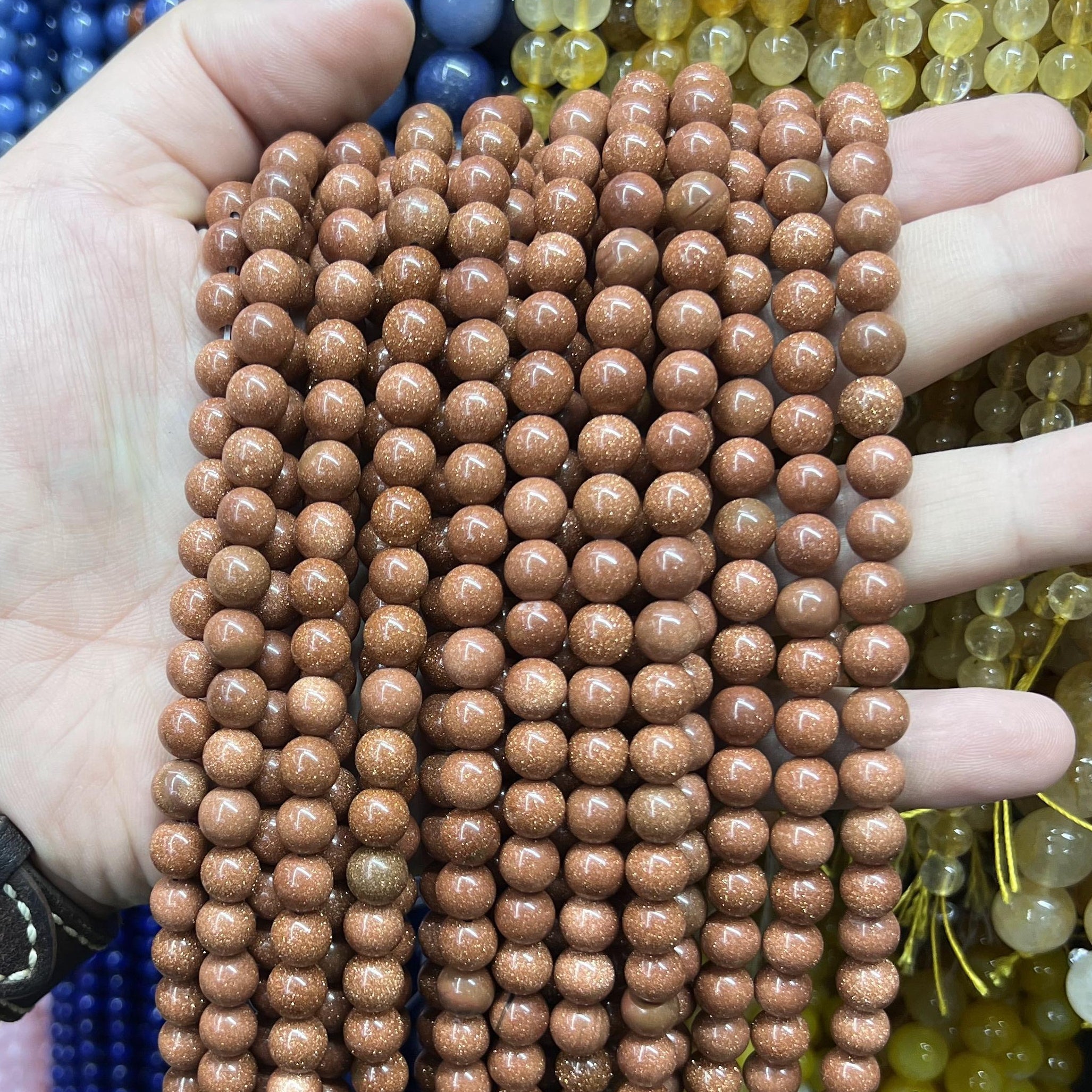 Round Beads 6mm 8mm 10mm  Free Shipping