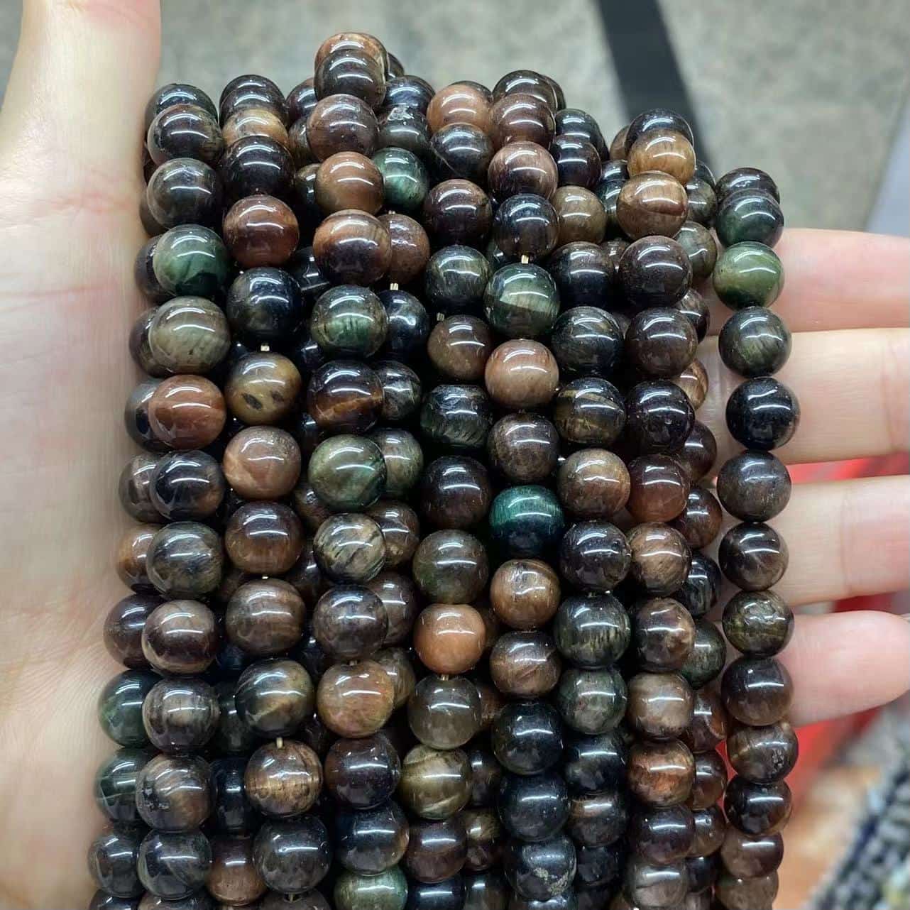 Colorful Tiger Eye Beads 4mm/6mm/8mm/10mm