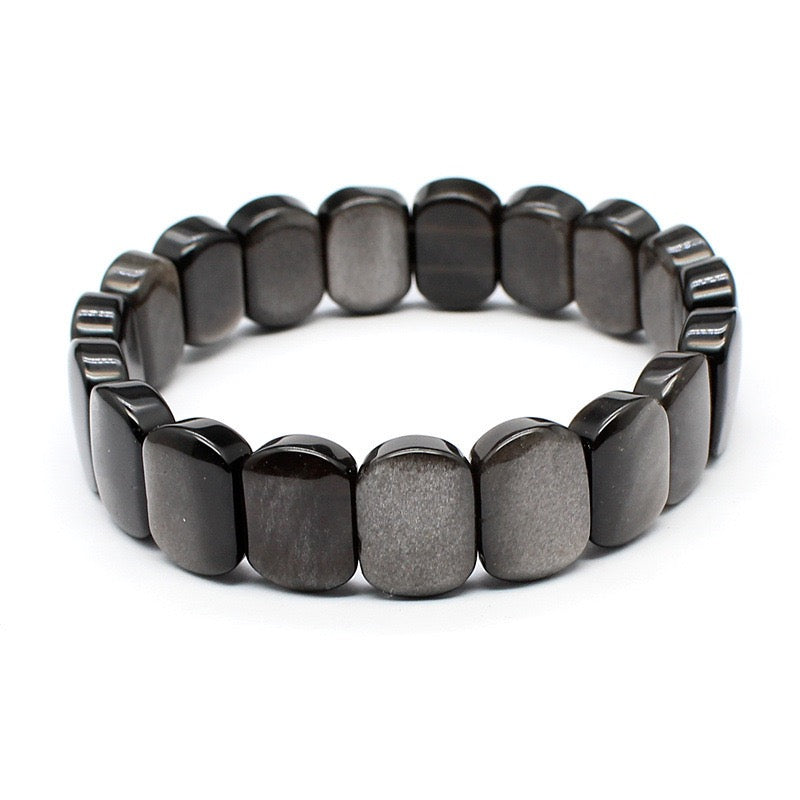 Square or Rectangle Soft Bangle Bracelet