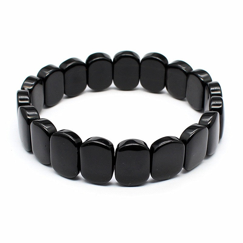 Square or Rectangle Soft Bangle Bracelet