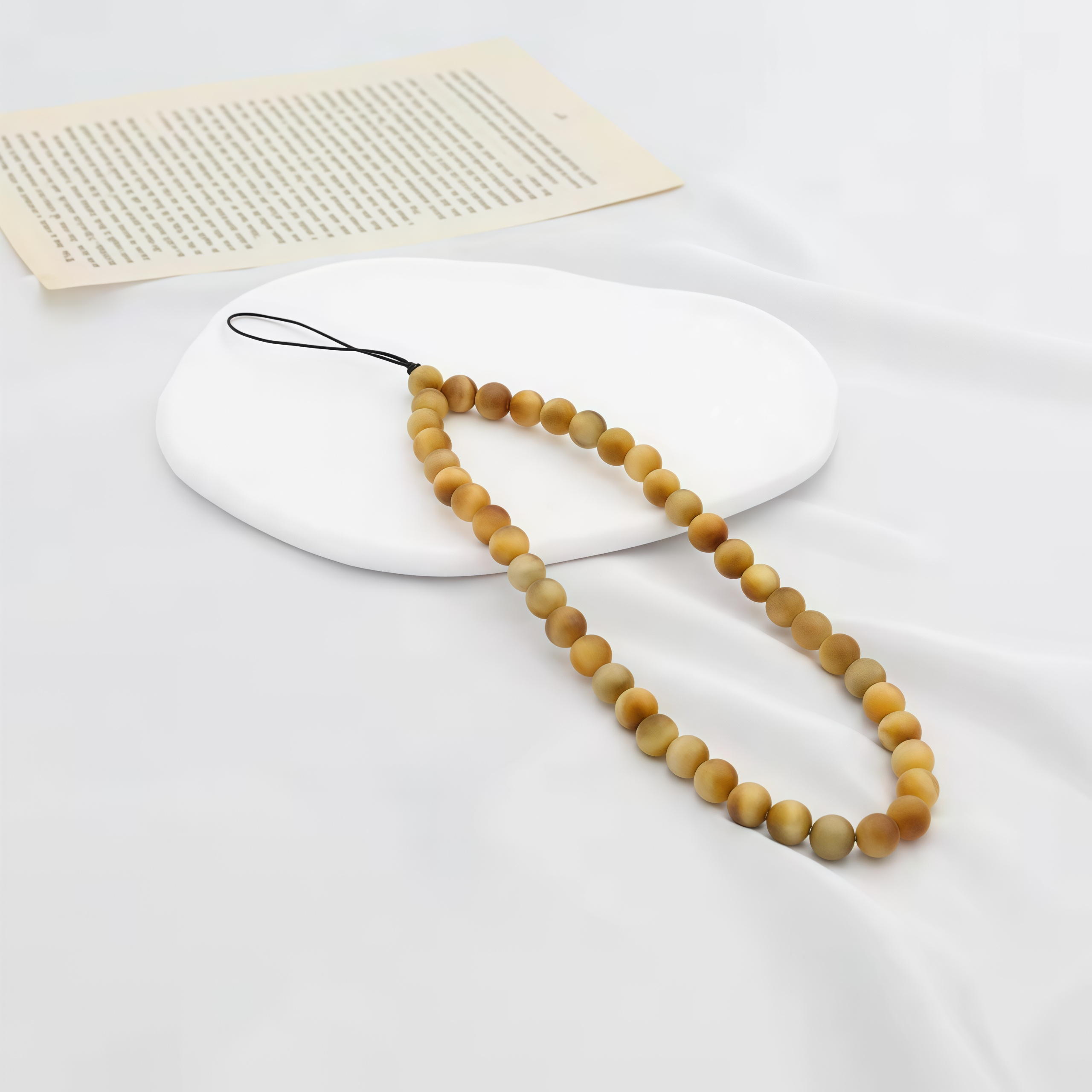 6MM Beaded Phone Chain New Anti Lost Phone Strap 32cm