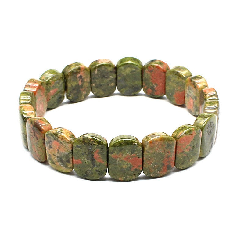 Square or Rectangle Soft Bangle Bracelet