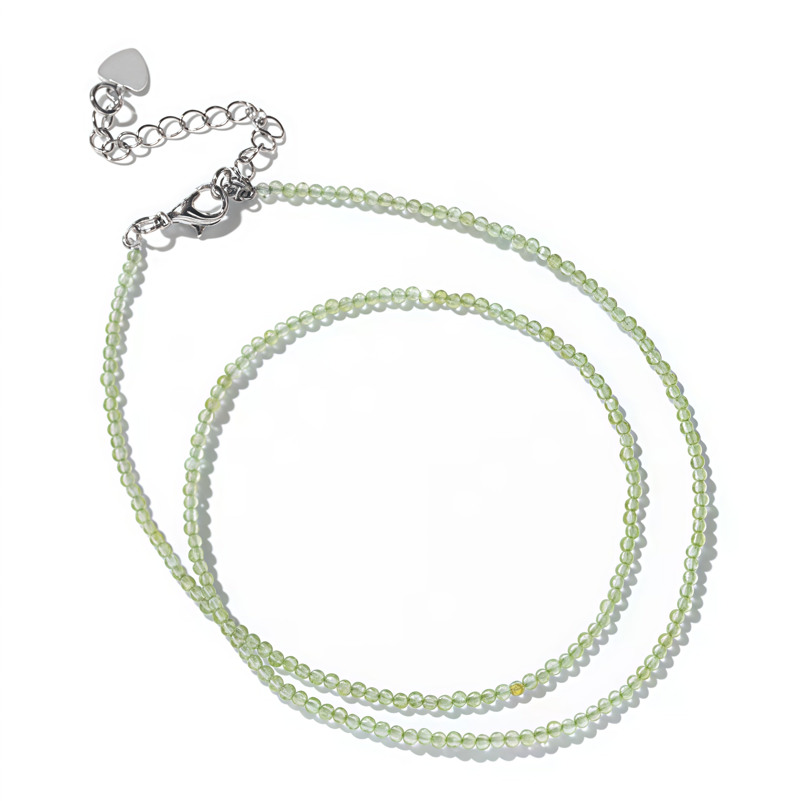 2mm Shining Beads Stone Necklace Choker Jewelry
