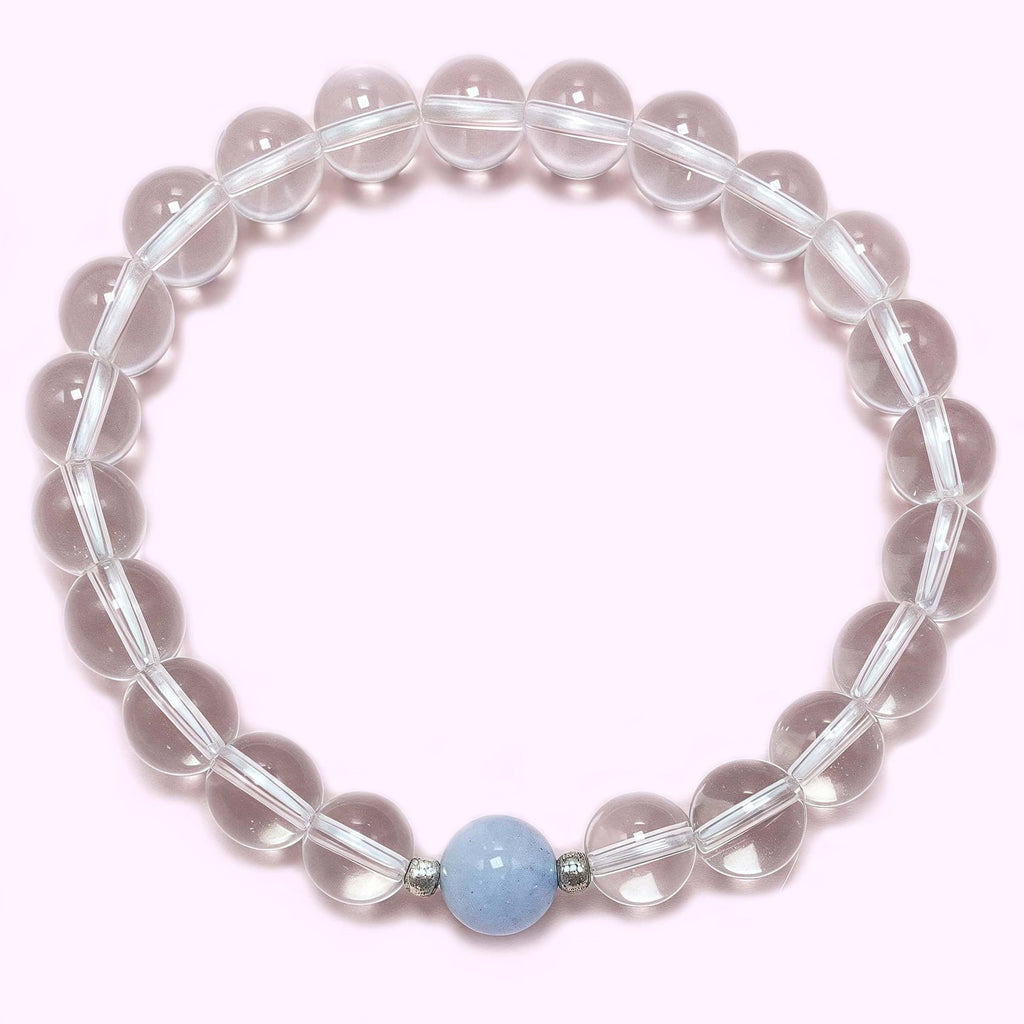 Clear Quartz to Improve Sleep Crystal Bracelet