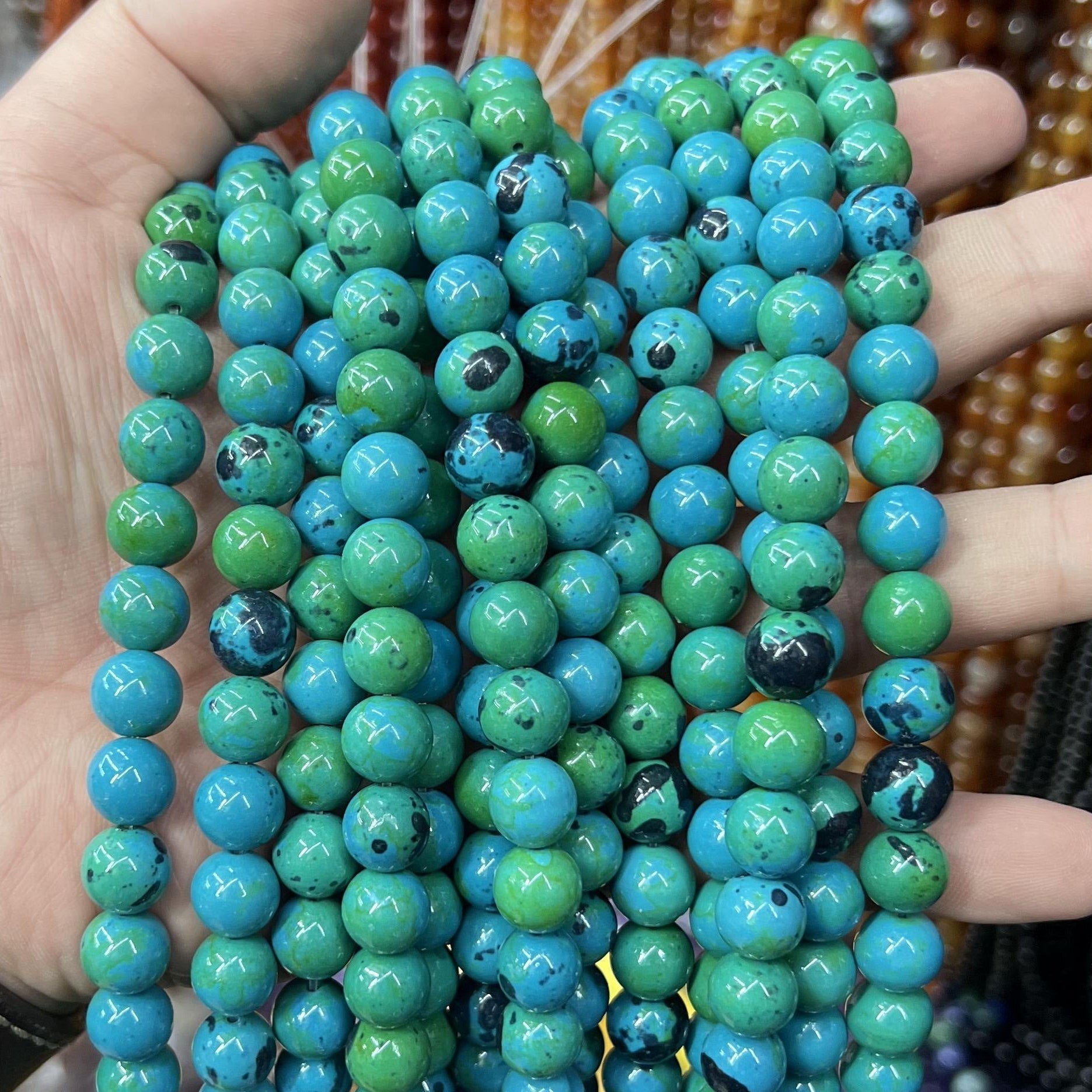 $2.5--8mm semi precious beads #1 Free Shipping