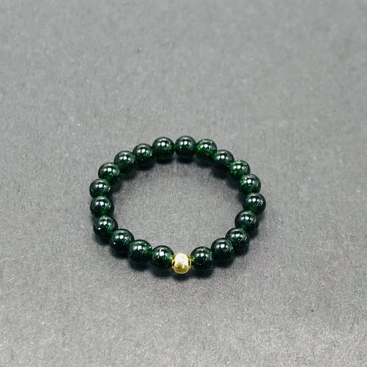 3mm Multi Round Bead Ring Elastic Rings Stackable