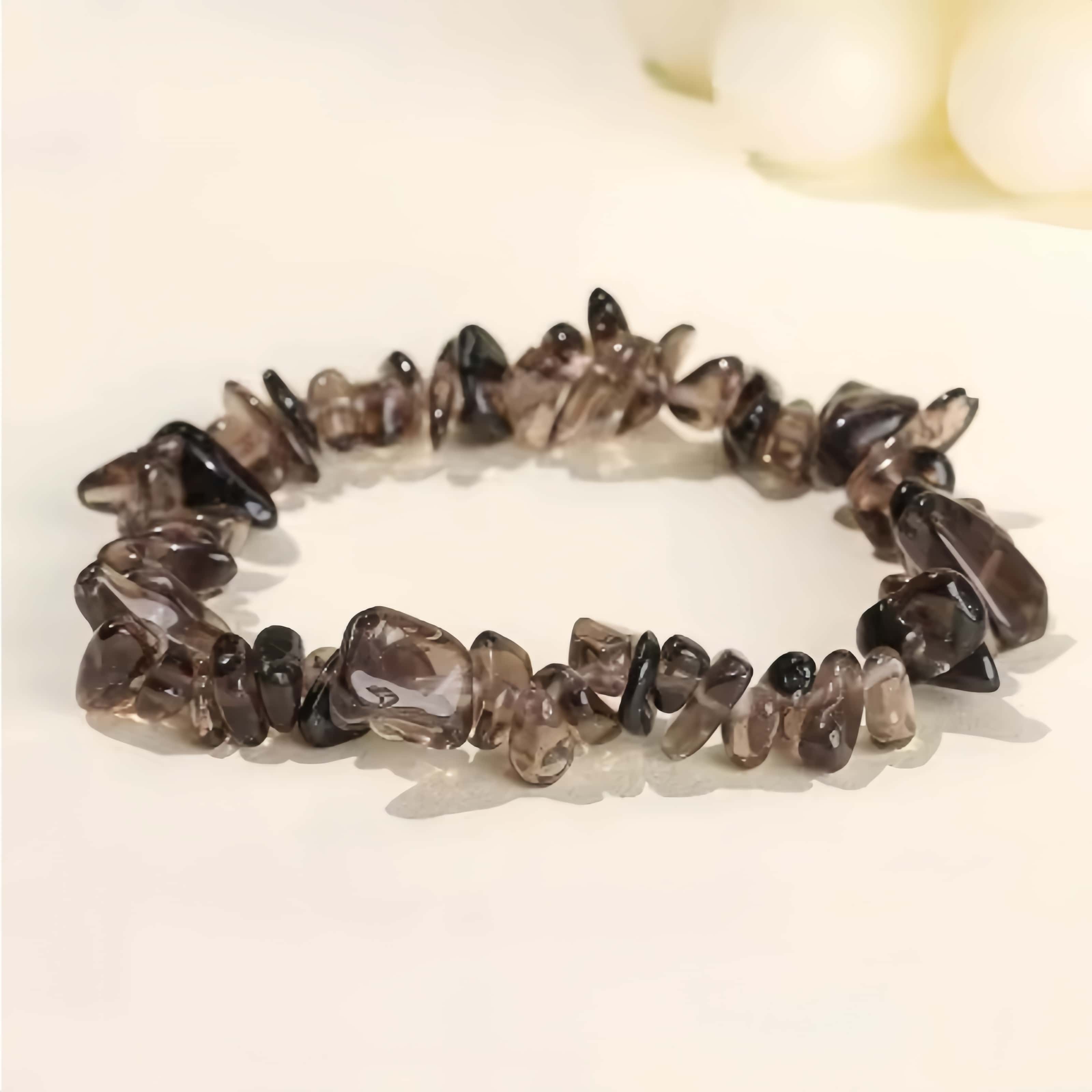 Chip Bead Stretch Bracelet 7.5inch