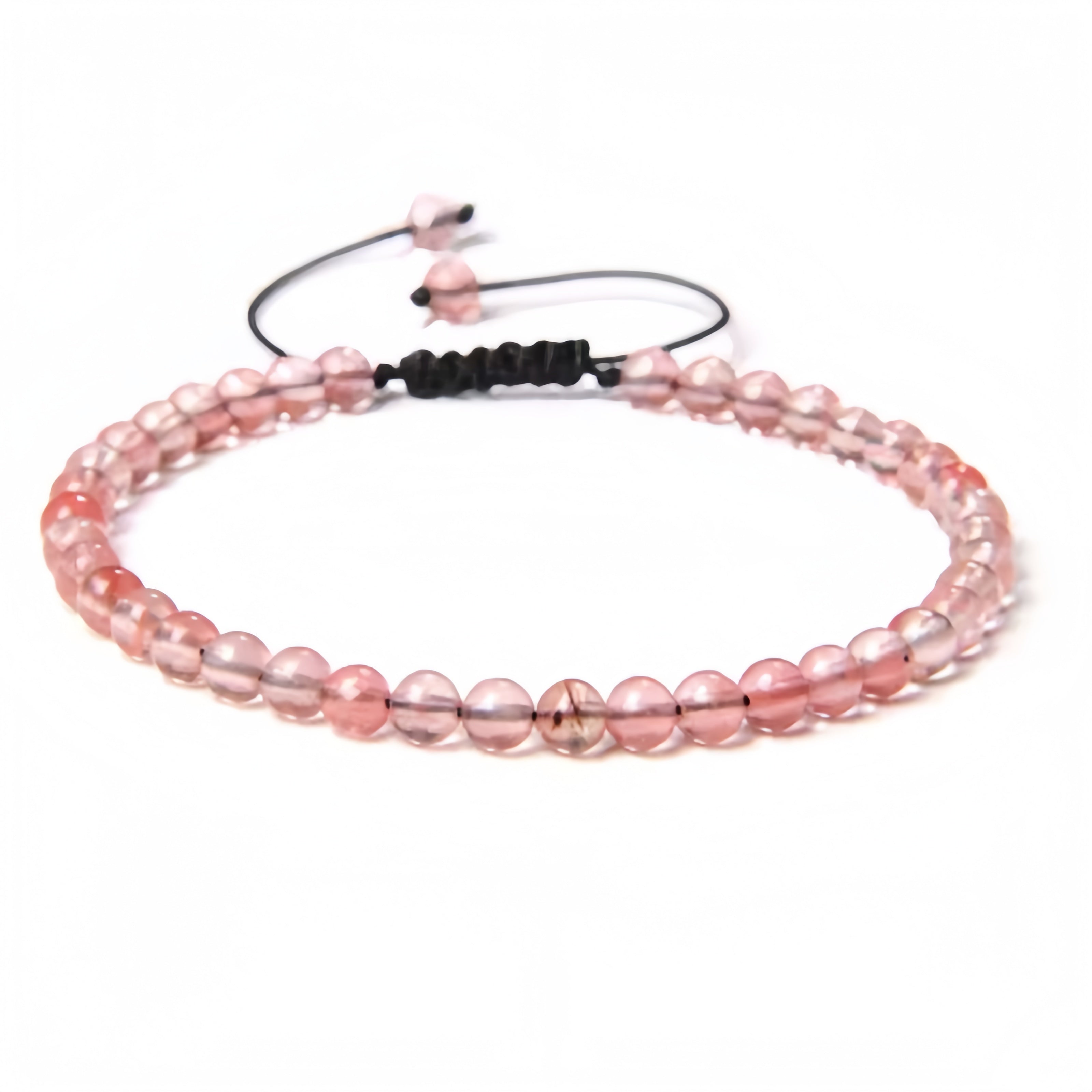 Beads Bracelet Adjustable Rope String Braided Bracelets 4mm 6mm 8mm