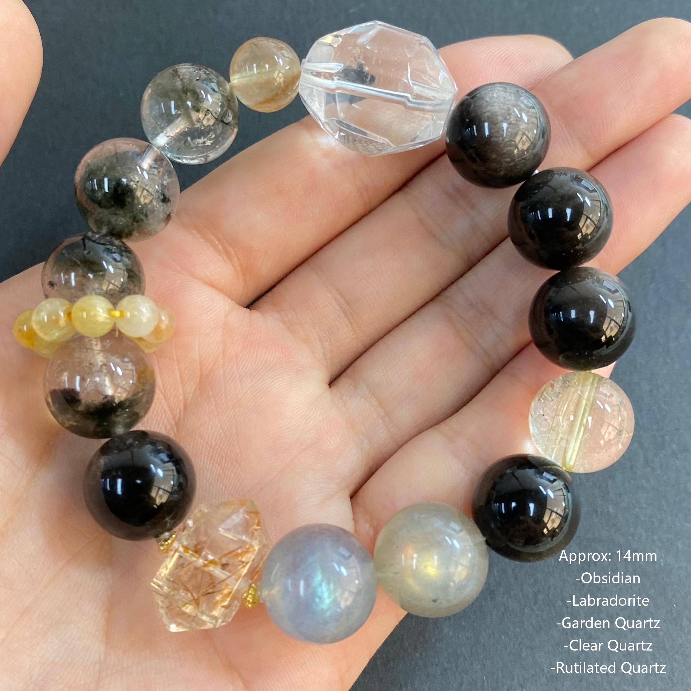 Natural Designer Healing Crystal Bracelet Mutiple Styles