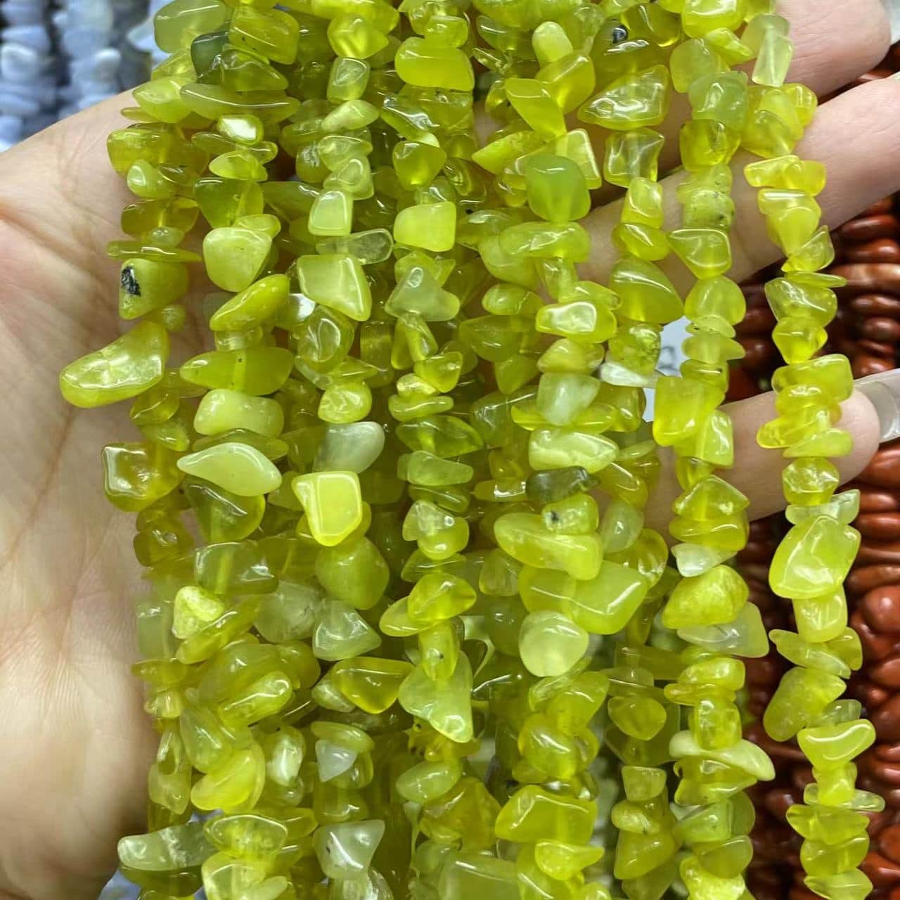 Freeform Chip Beads 3-8mm Gemstone/Quartz/Jasper/Agate