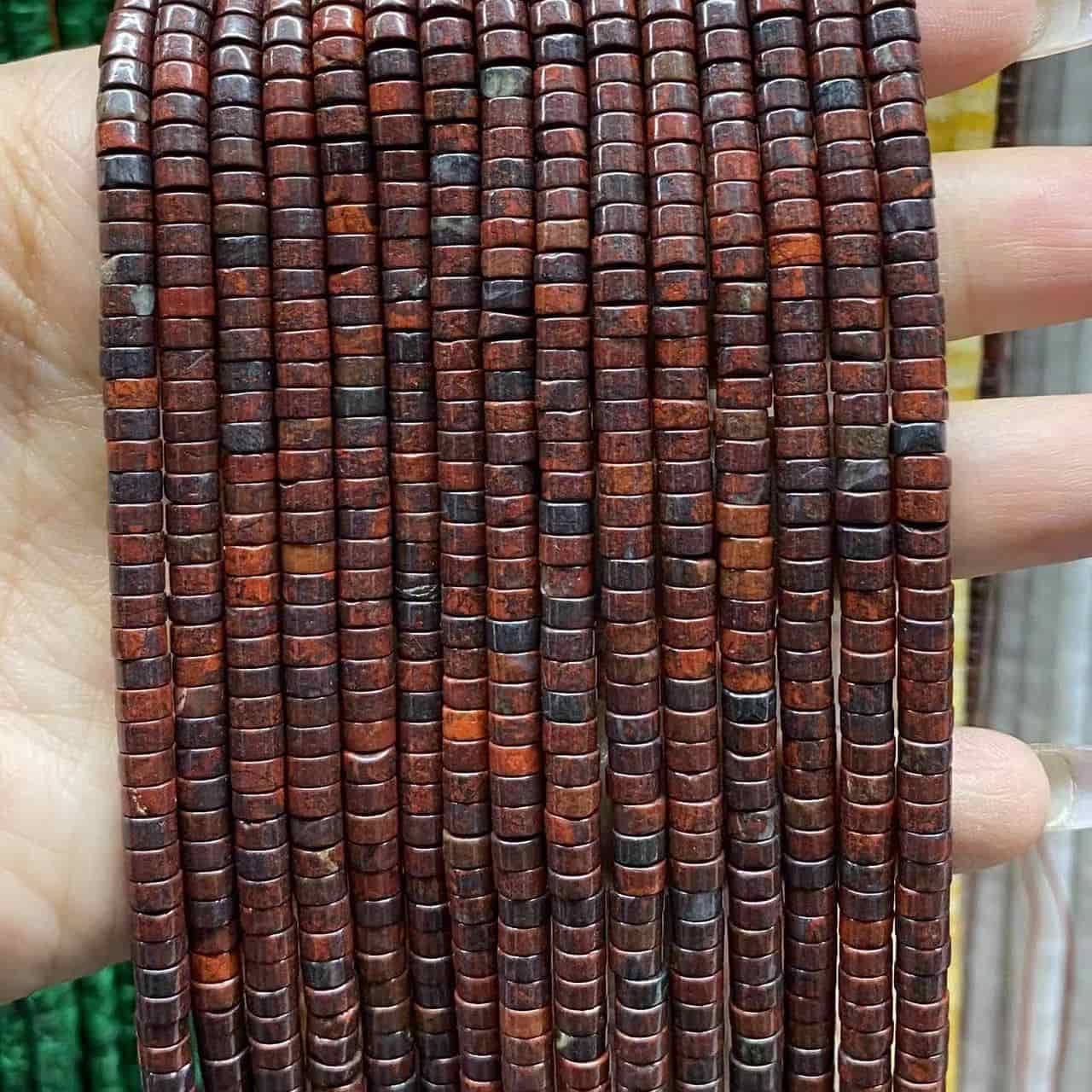Heishi Rondelle Beads 2x4mm Quartz/Jasper/Agate/Crystal