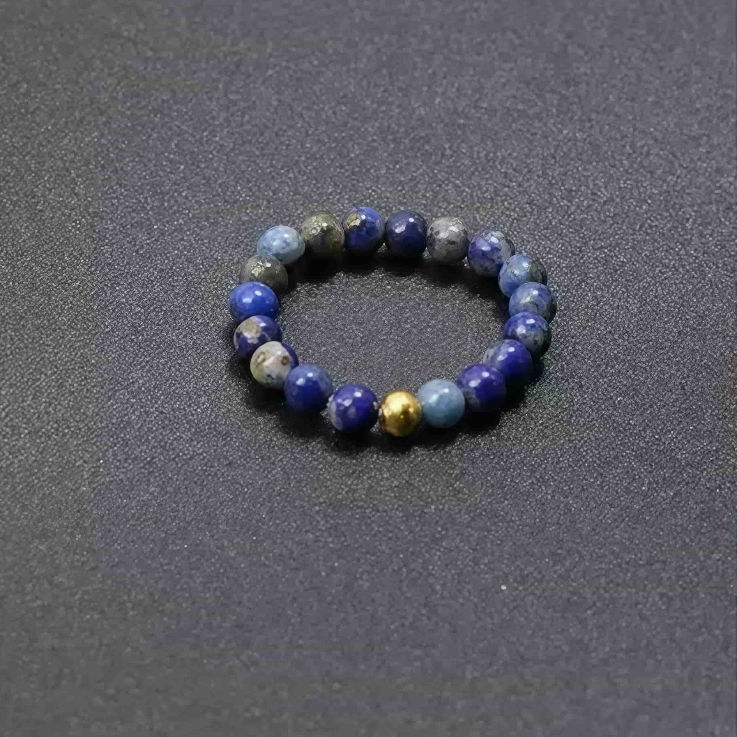 3mm Multi Round Bead Ring Elastic Rings Stackable