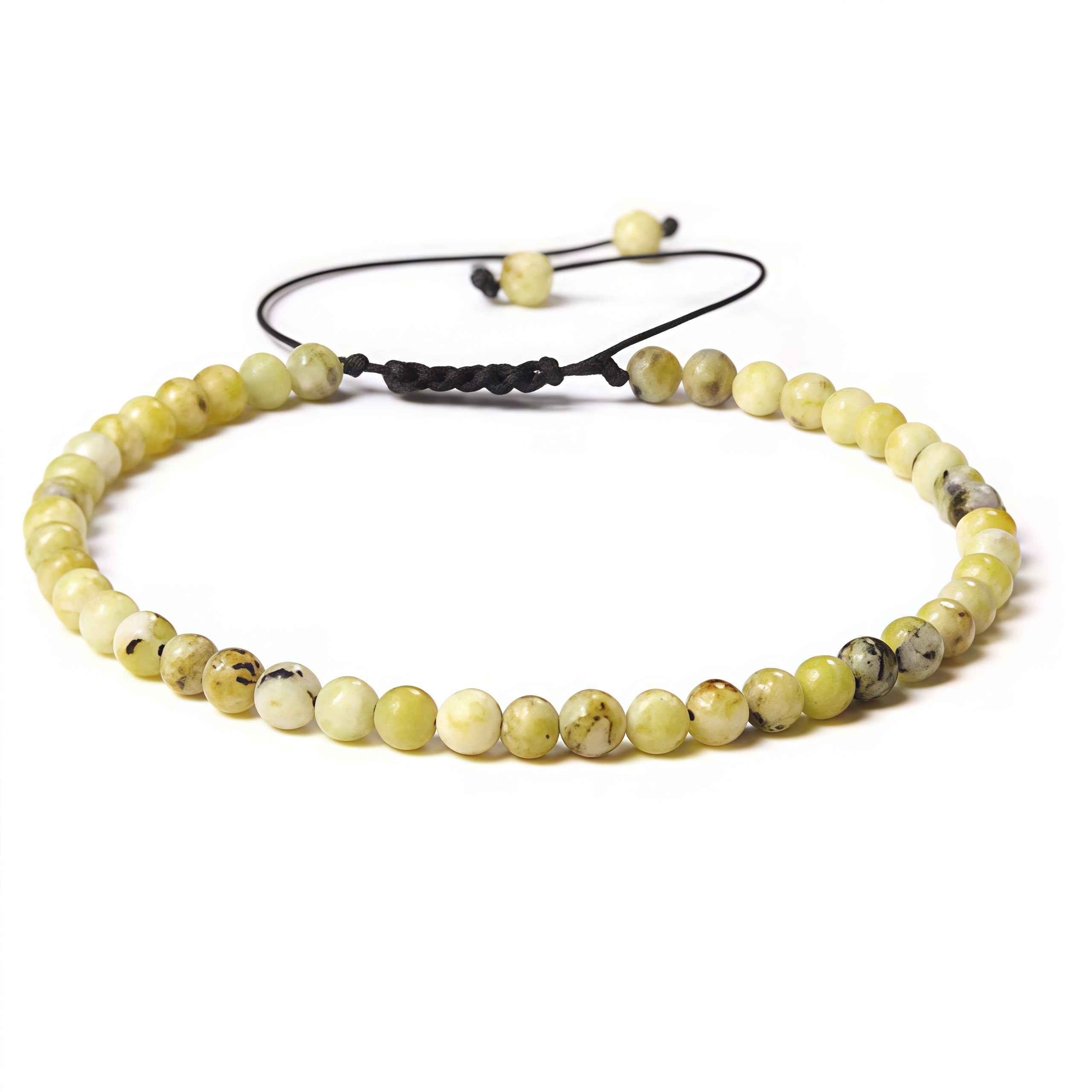 Beads Bracelet Adjustable Rope String Braided Bracelets 4mm 6mm 8mm