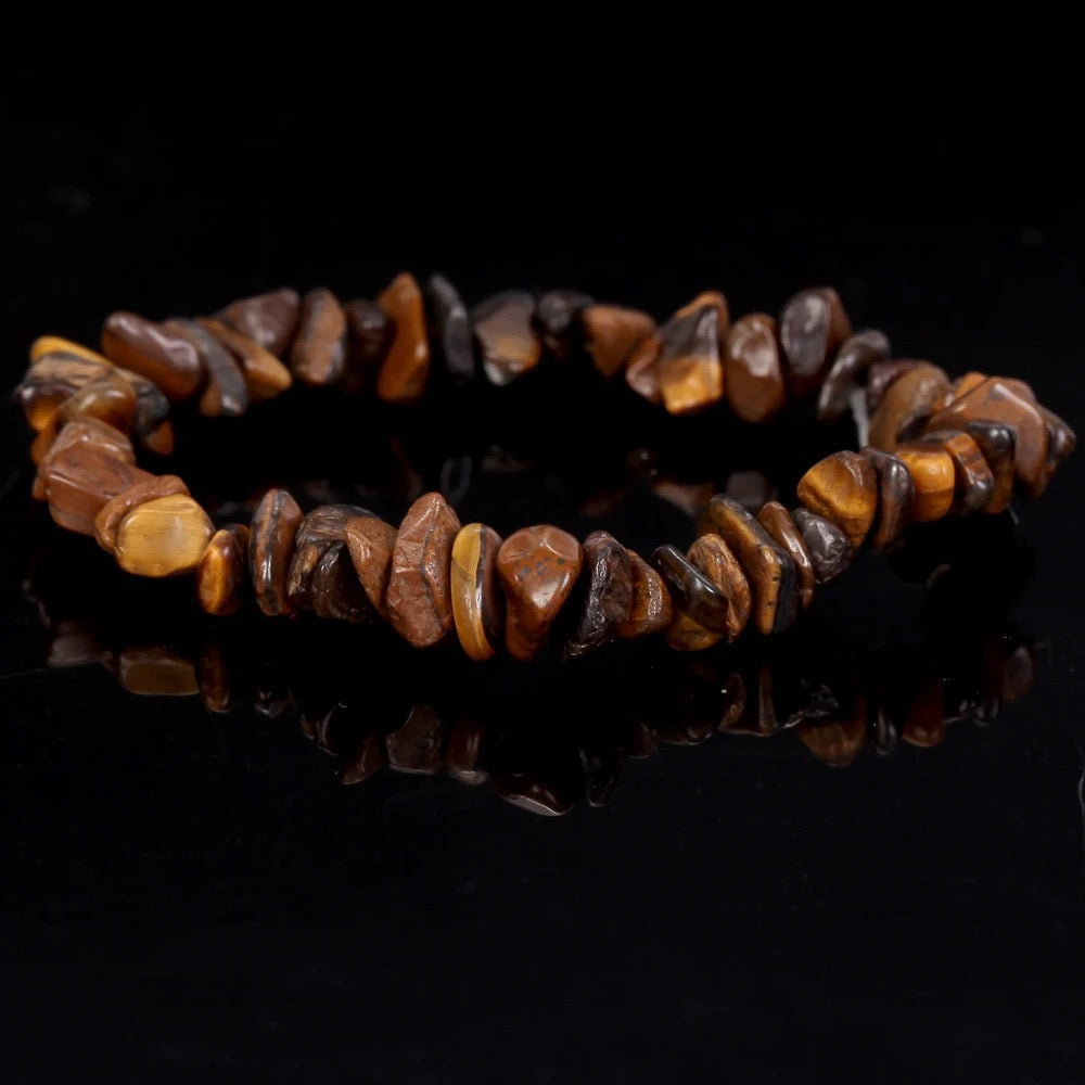 Chip Bead Stretch Bracelet 7.5inch