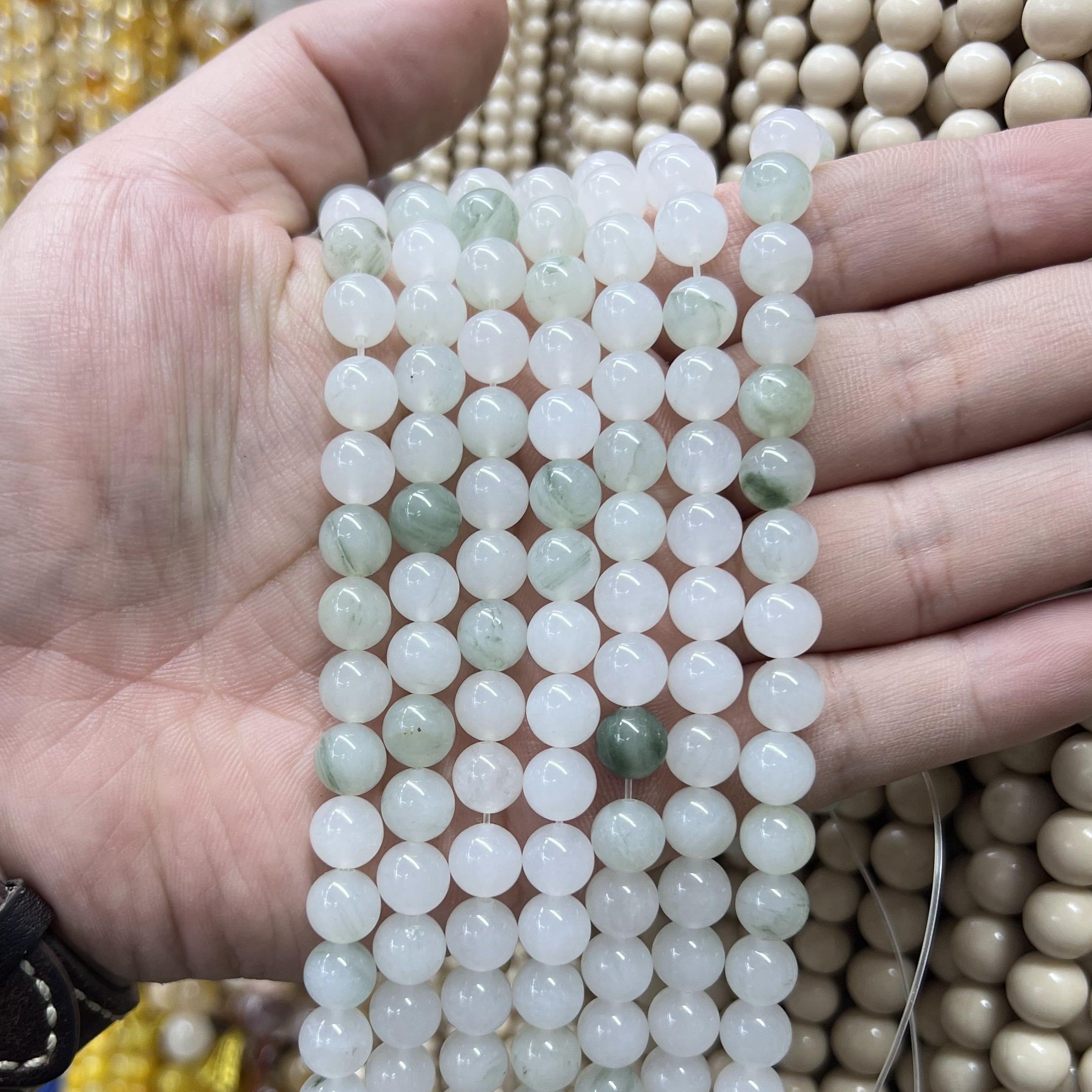 Round Beads 6mm 8mm 10mm  Free Shipping