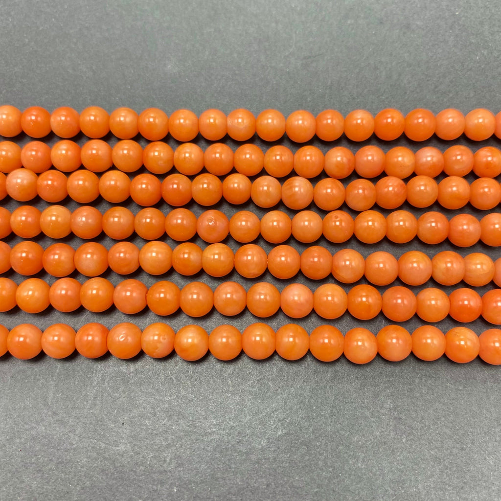 Tube Shape Coral Beads