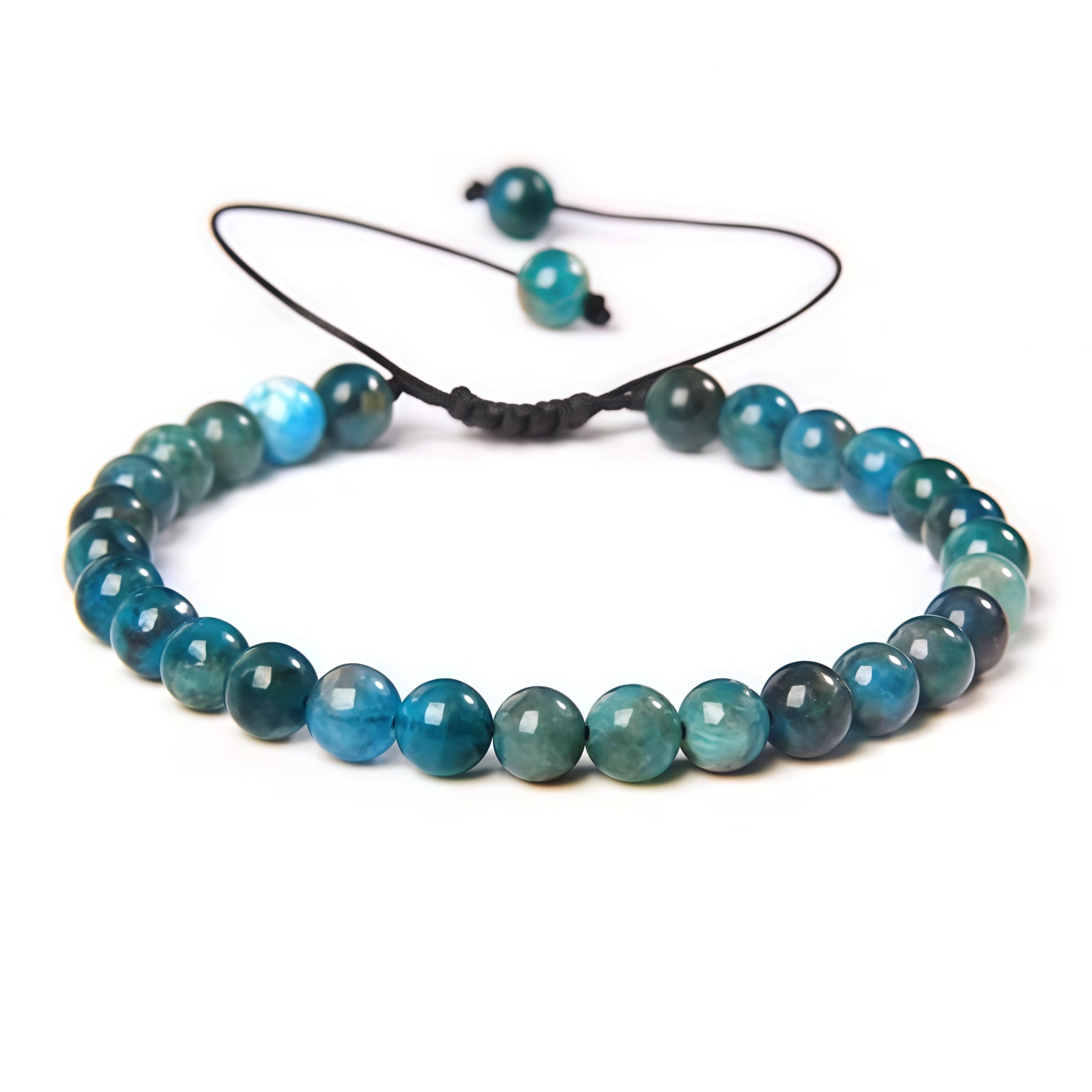 Beads Bracelet Adjustable Rope String Braided Bracelets 4mm 6mm 8mm