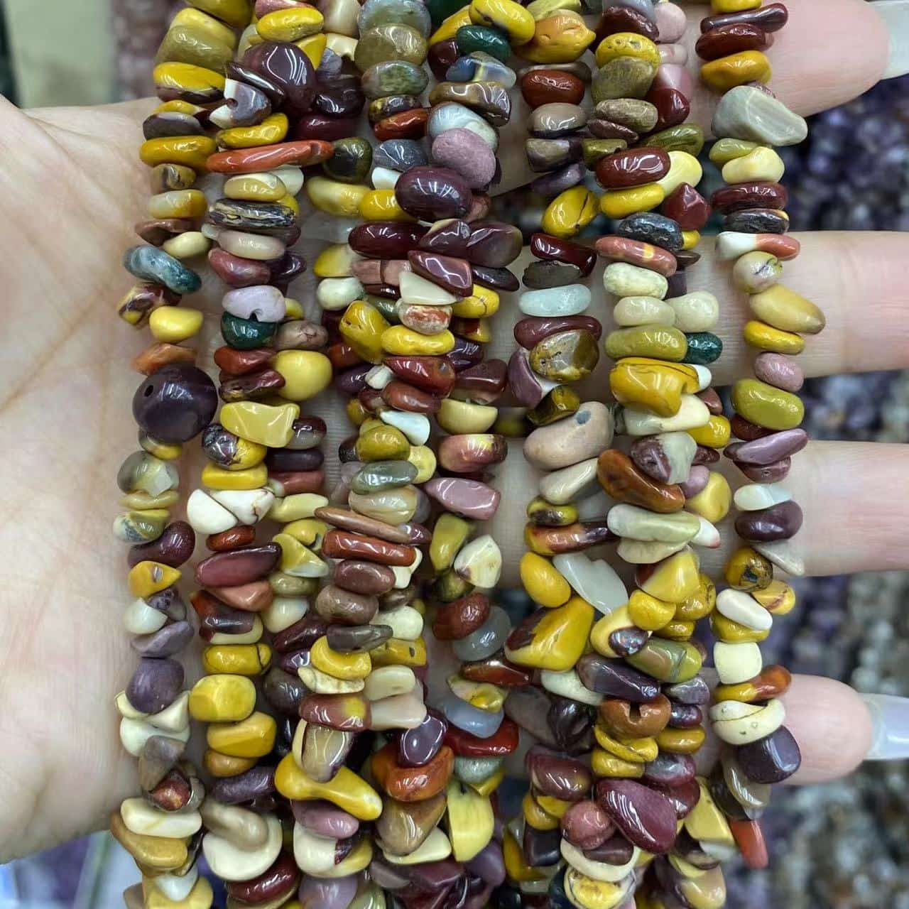 Freeform Chip Beads 3-8mm Gemstone/Quartz/Jasper/Agate