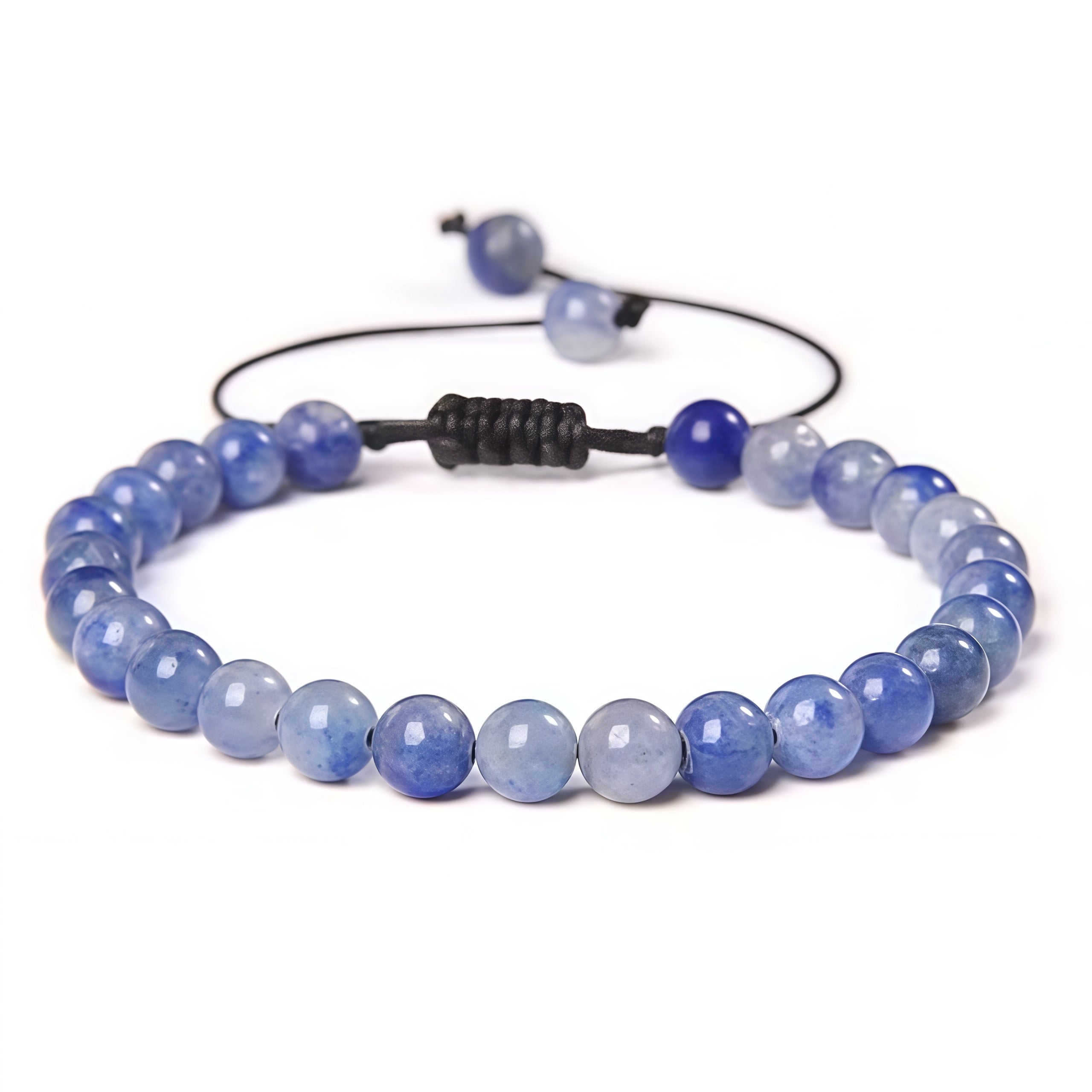 Beads Bracelet Adjustable Rope String Braided Bracelets 4mm 6mm 8mm