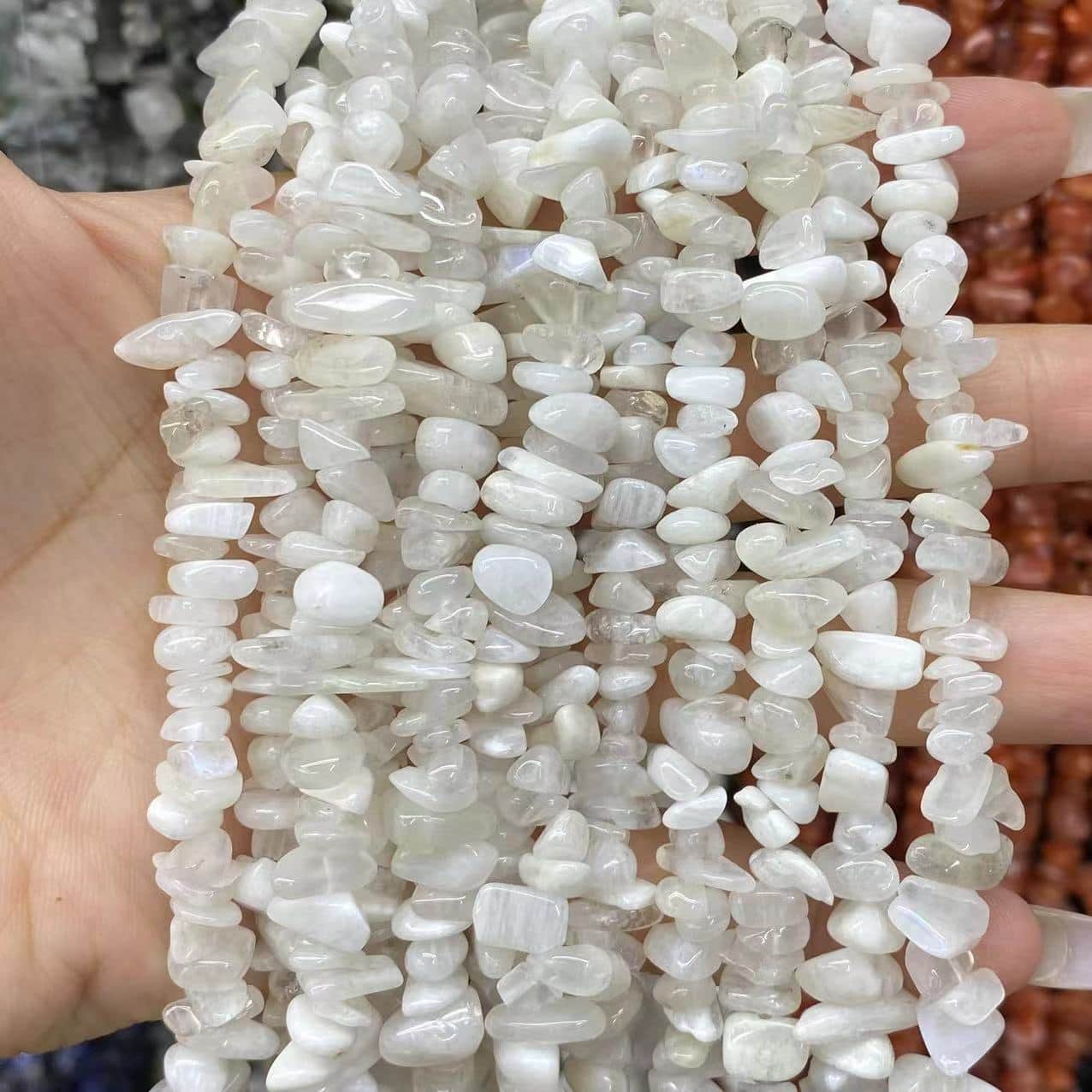 Freeform Chip Beads 3-8mm Gemstone/Quartz/Jasper/Agate