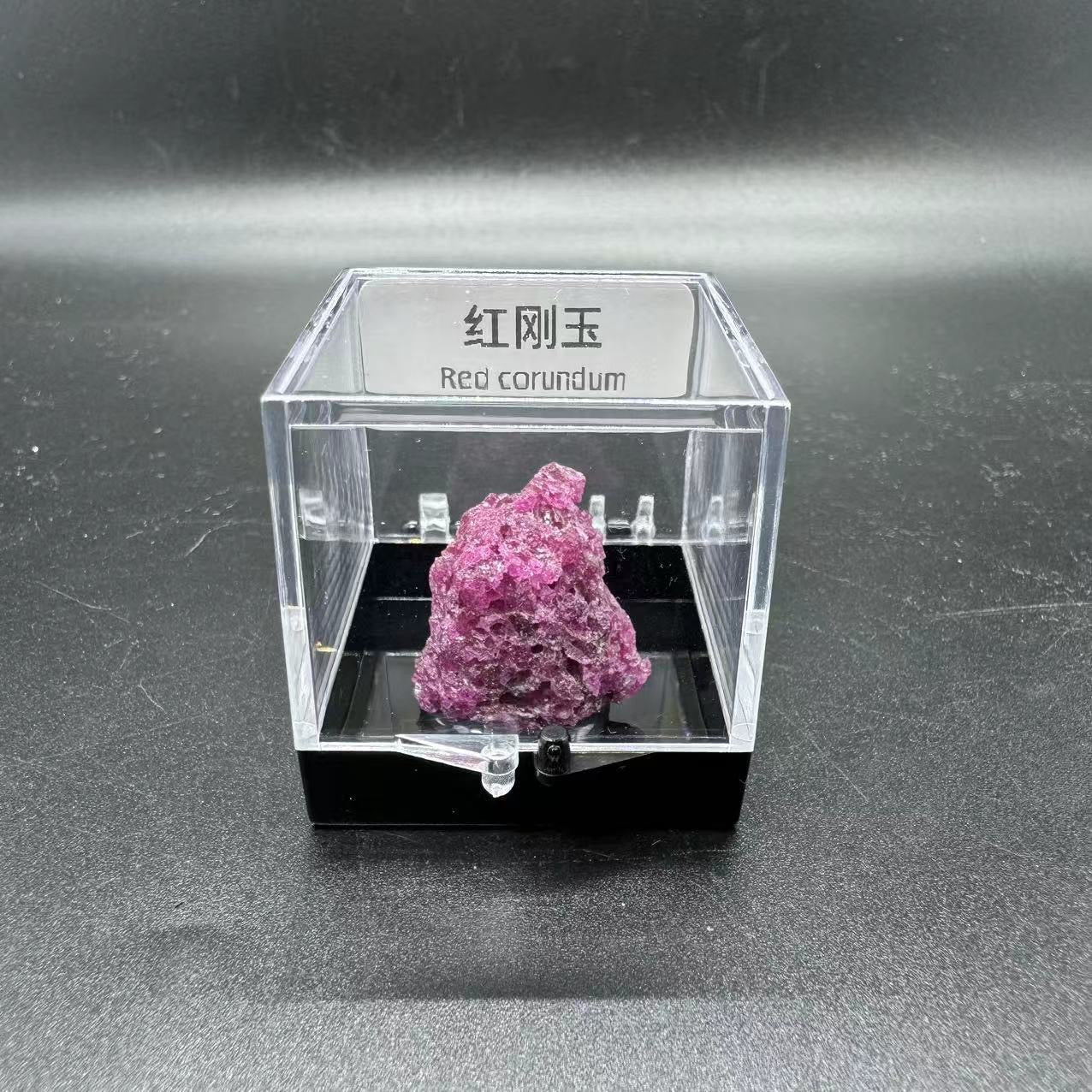 Micro Mineral Box Raw Crystal Gemstone Collection Box