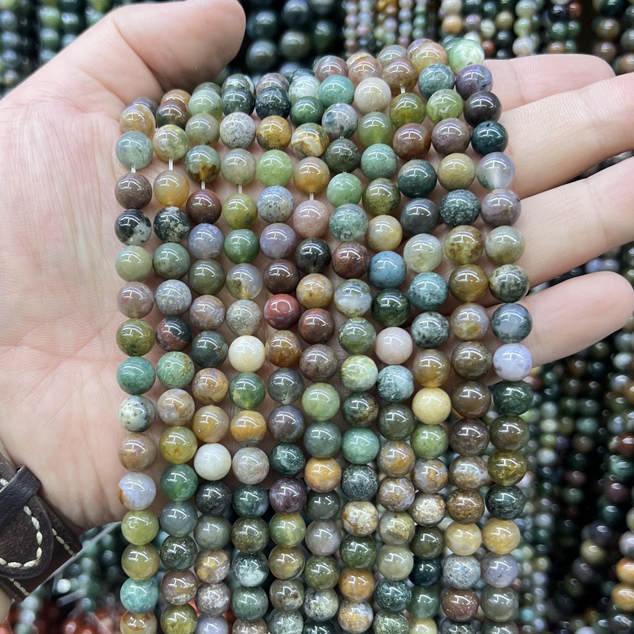 Round Beads 6mm 8mm 10mm  Free Shipping