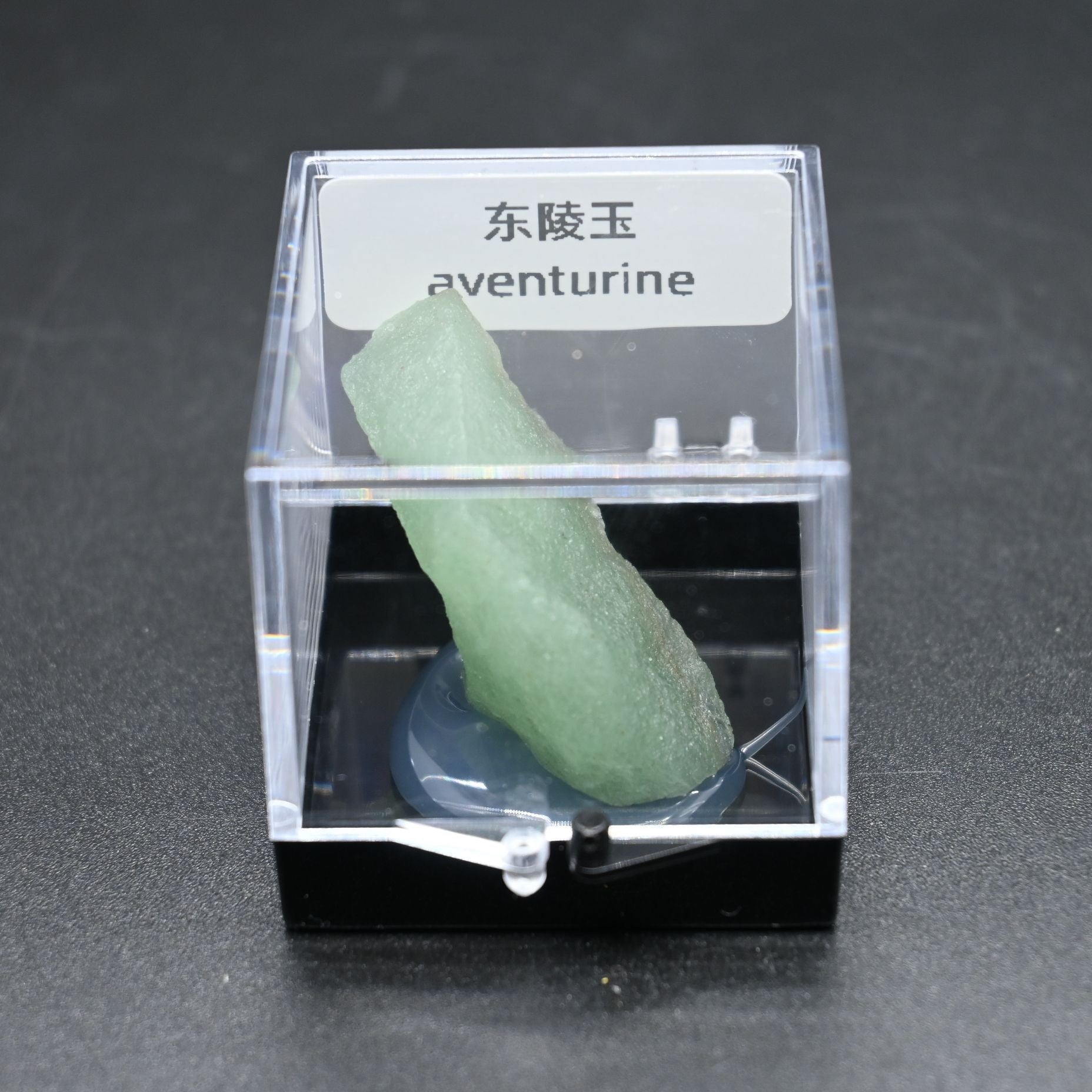 Micro Mineral Box Raw Crystal Gemstone Collection Box