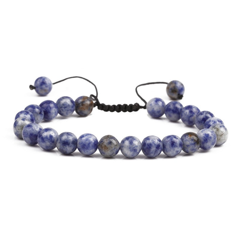 Beads Bracelet Adjustable Rope String Braided Bracelets 4mm 6mm 8mm