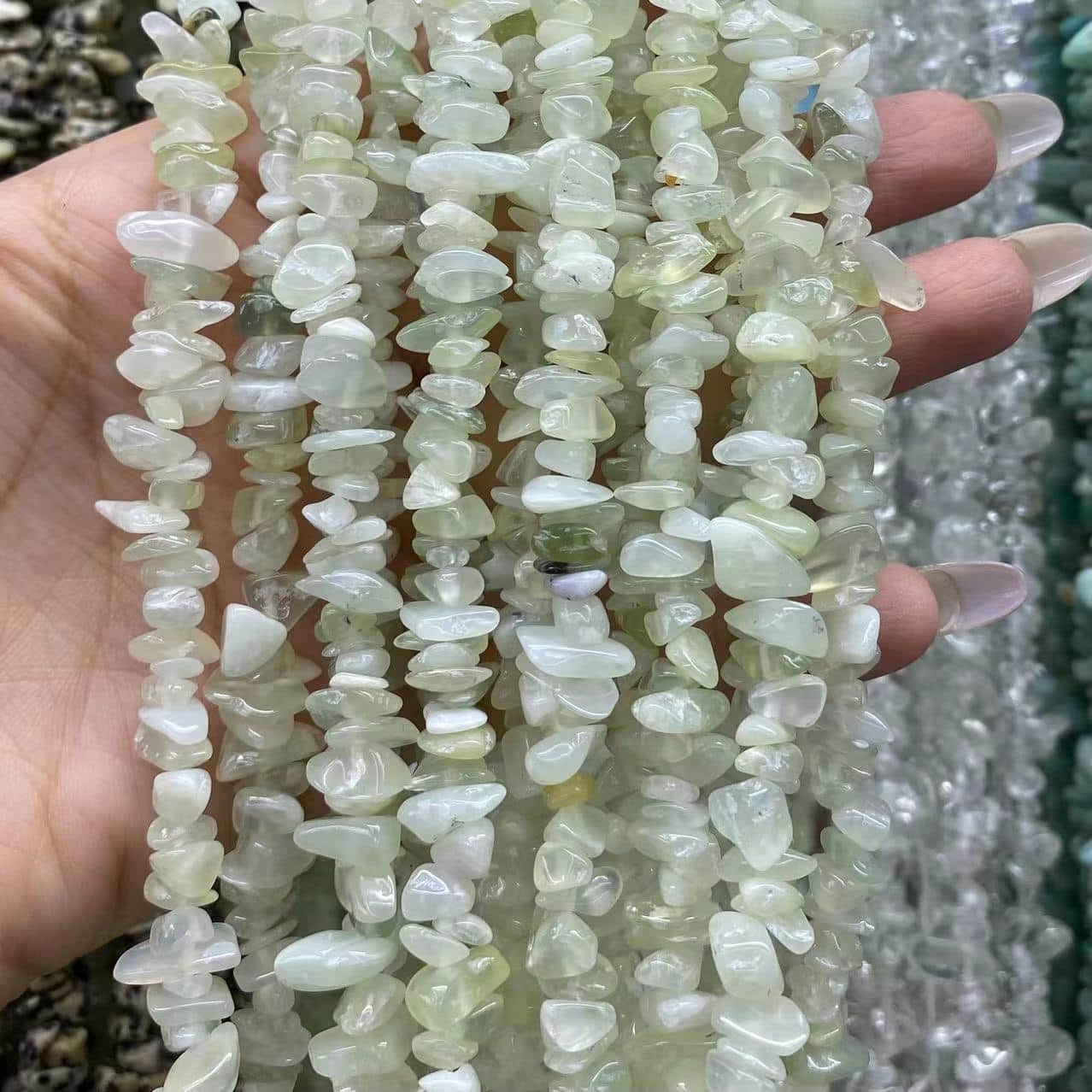 Freeform Chip Beads 3-8mm Gemstone/Quartz/Jasper/Agate