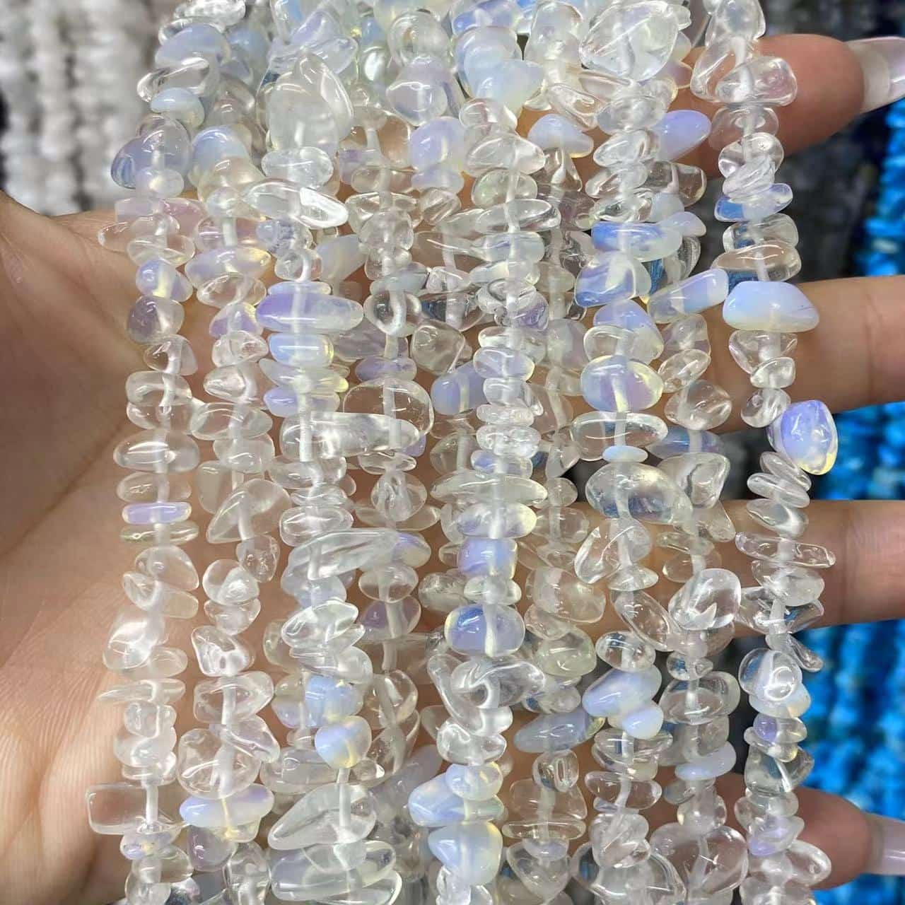 Freeform Chip Beads 3-8mm Gemstone/Quartz/Jasper/Agate
