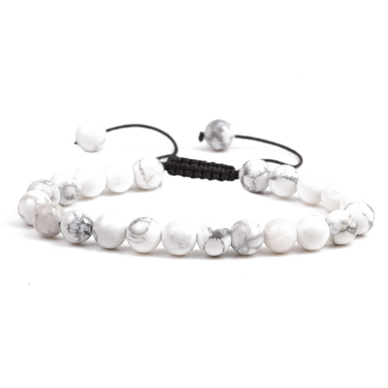 Beads Bracelet Adjustable Rope String Braided Bracelets 4mm 6mm 8mm