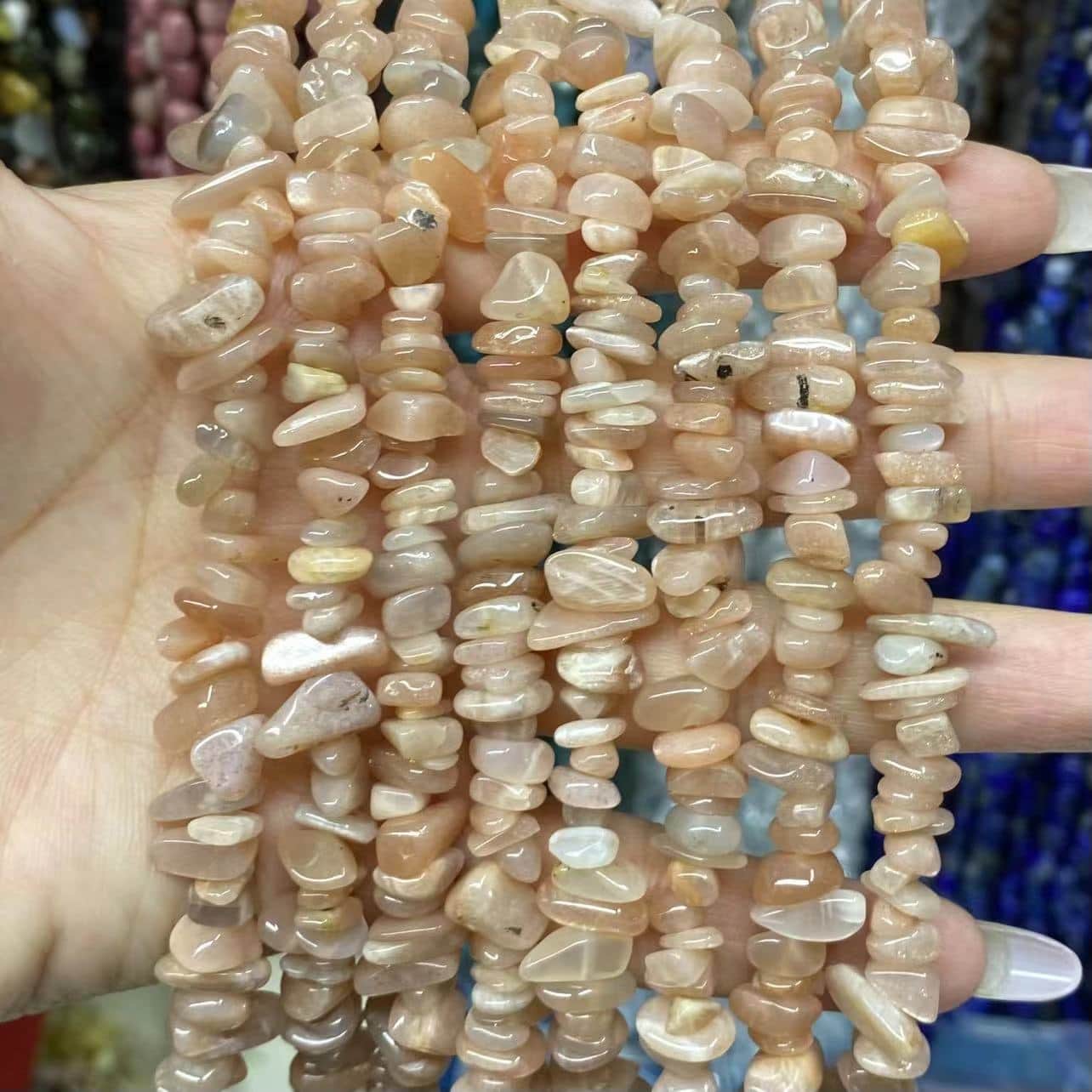 Freeform Chip Beads 3-8mm Gemstone/Quartz/Jasper/Agate