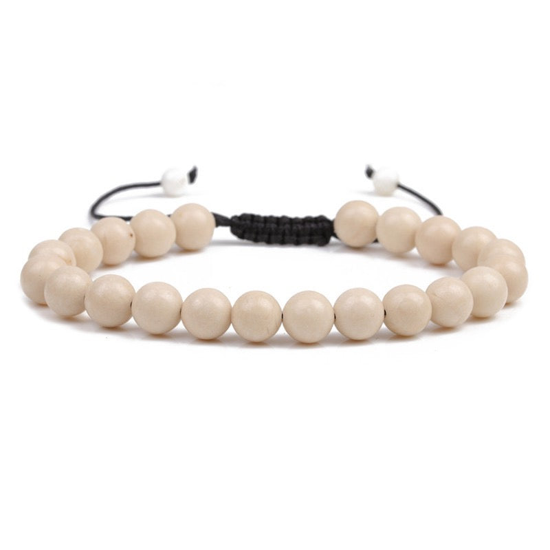 Beads Bracelet Adjustable Rope String Braided Bracelets 4mm 6mm 8mm