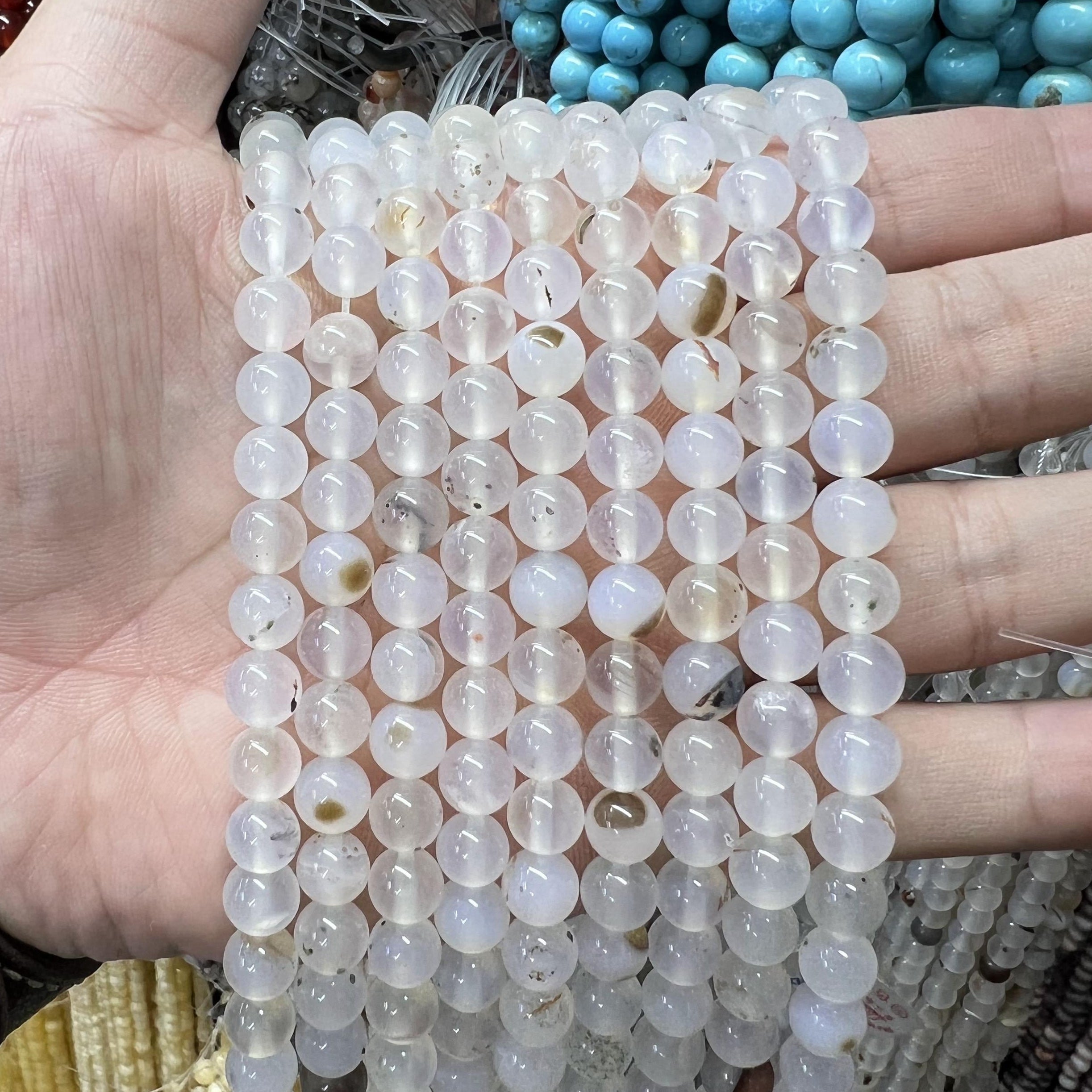 Round Beads 6mm 8mm 10mm  Free Shipping