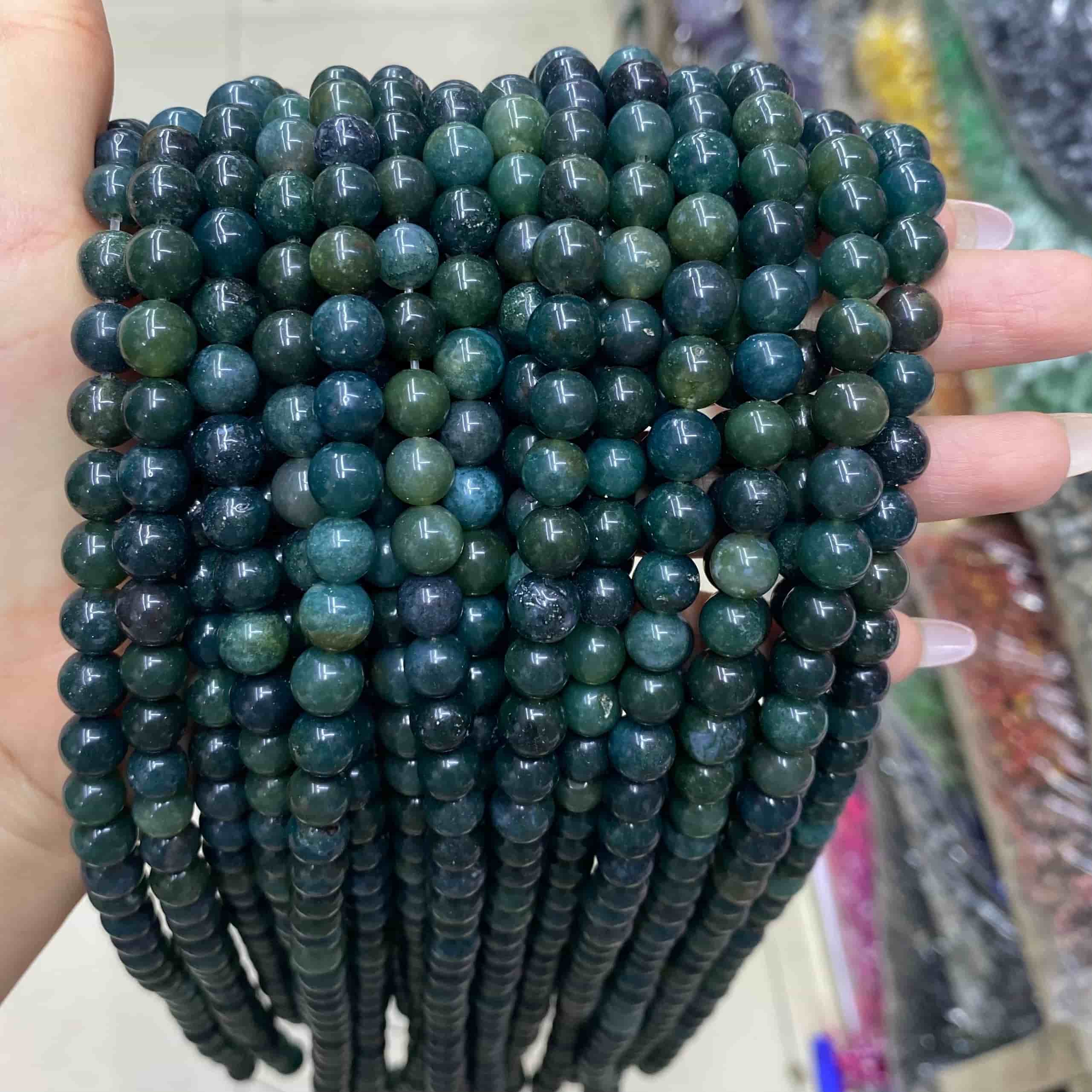 Wholesale  Gemstone Beads 4mm 6mm 8mm 10mm 12mm  Loose Bead -Free Shipping（II）