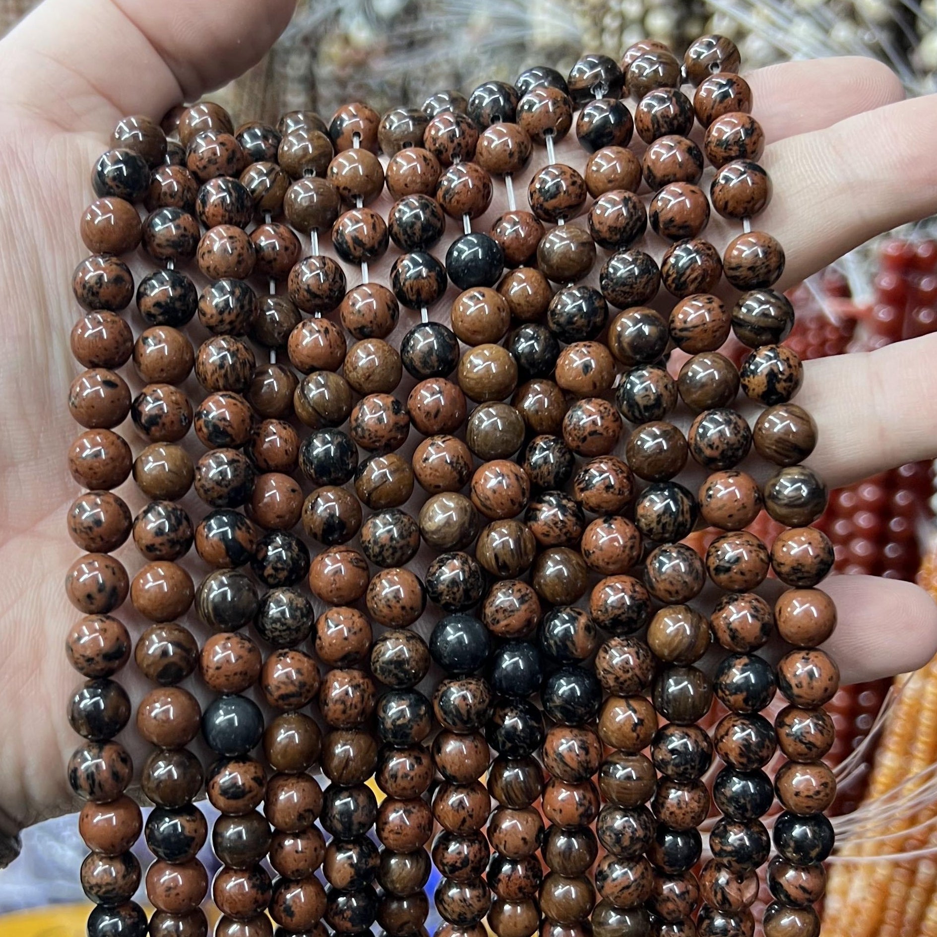 Round Beads 6mm 8mm 10mm  Free Shipping
