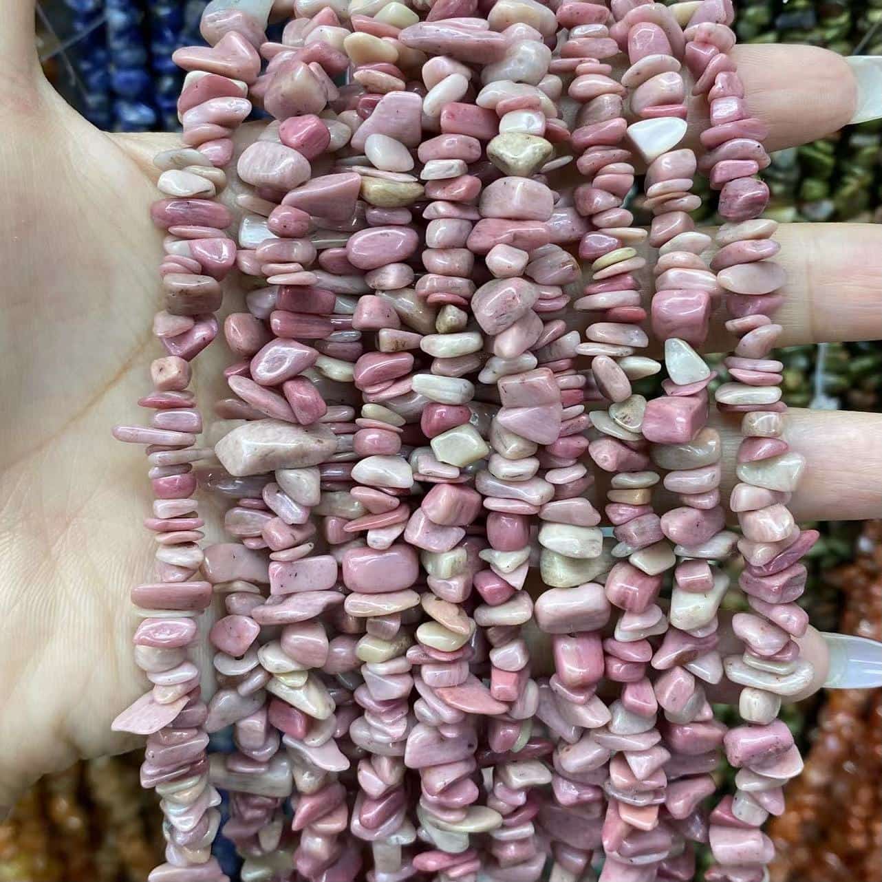 Freeform Chip Beads 3-8mm Gemstone/Quartz/Jasper/Agate
