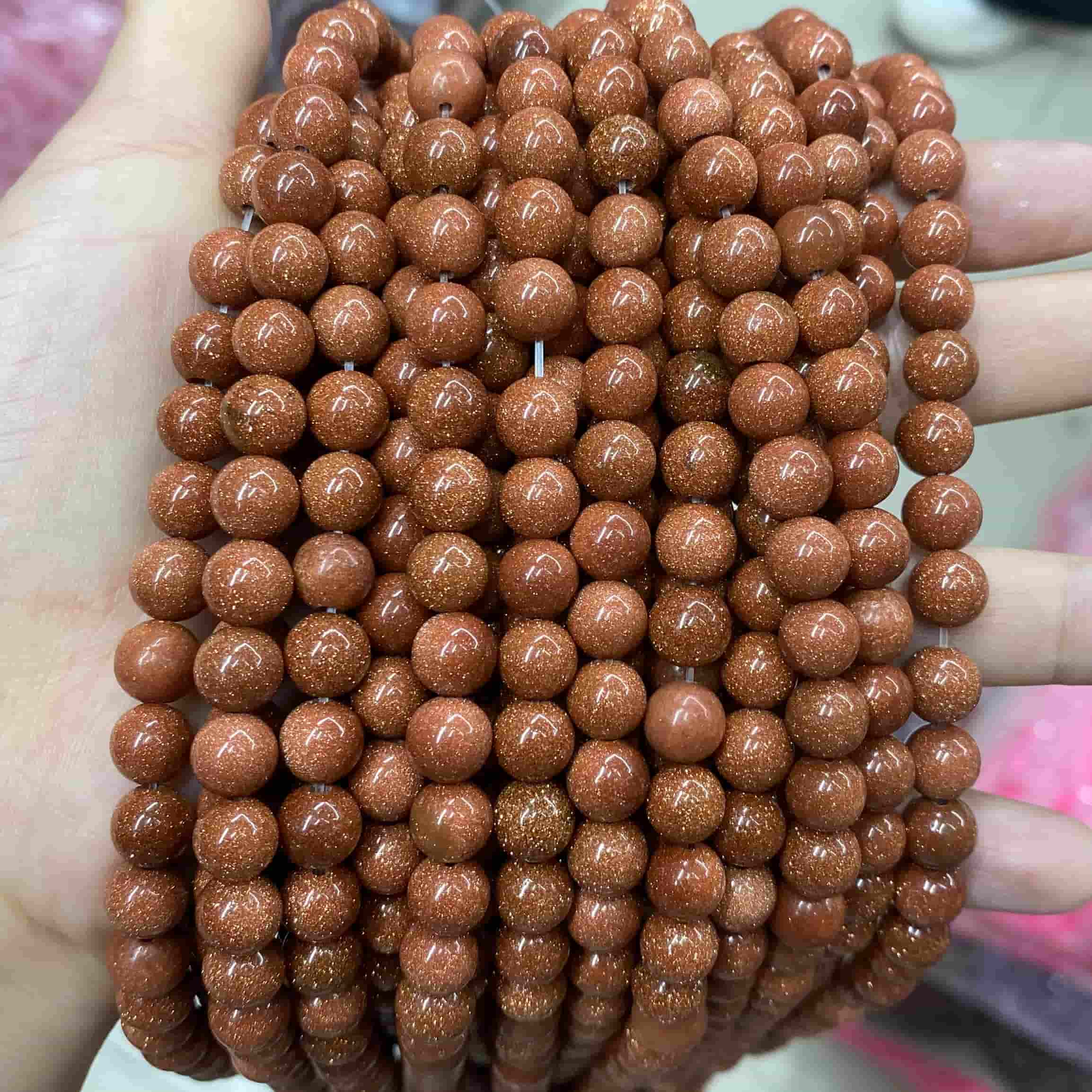 Wholesale  Gemstone Beads 4mm 6mm 8mm 10mm 12mm  Loose Bead -Free Shipping（II）