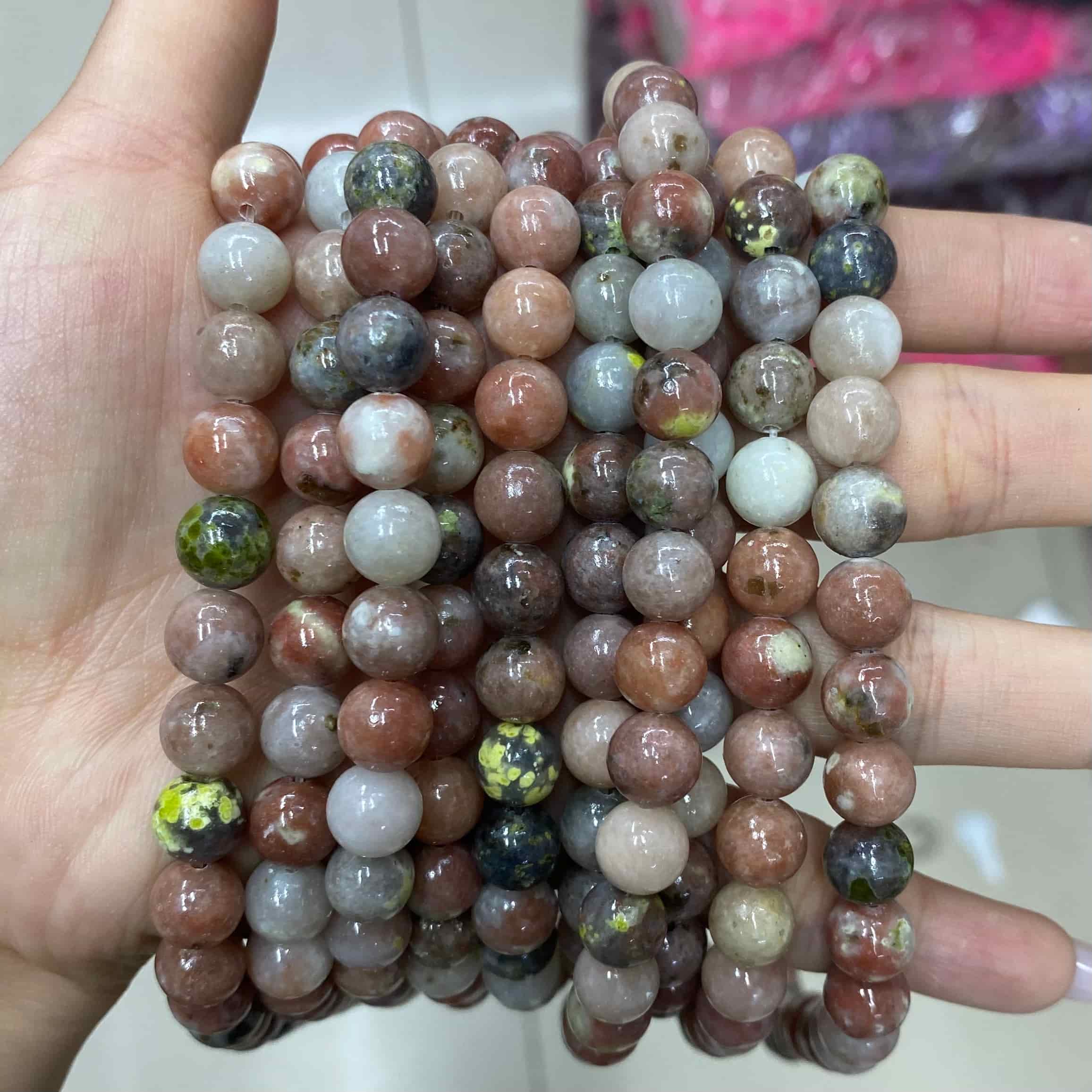 Wholesale  Gemstone Beads 4mm 6mm 8mm 10mm 12mm  Loose Bead -Free Shipping（II）