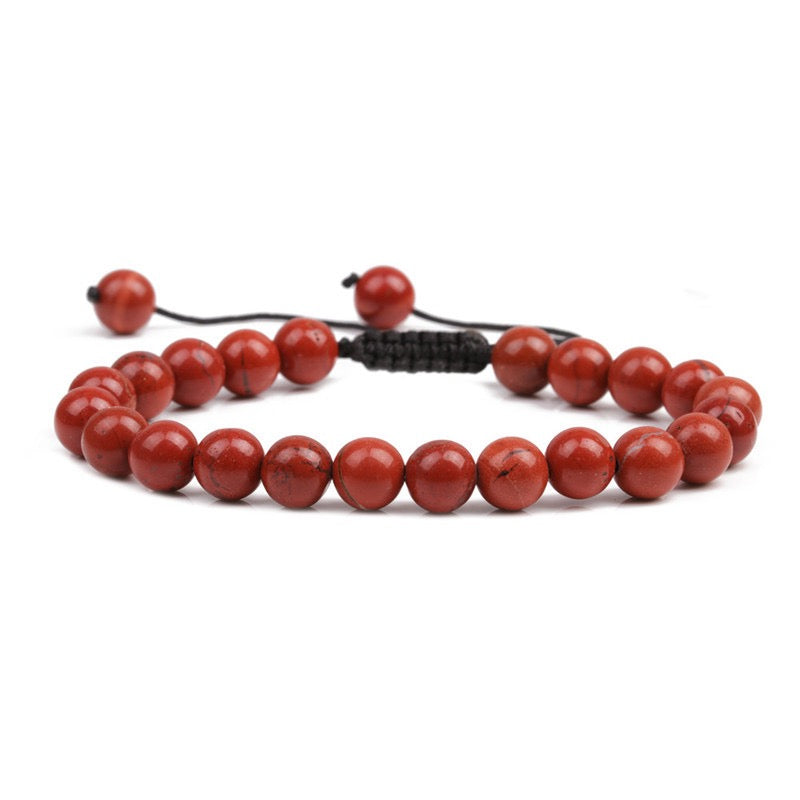 Beads Bracelet Adjustable Rope String Braided Bracelets 4mm 6mm 8mm