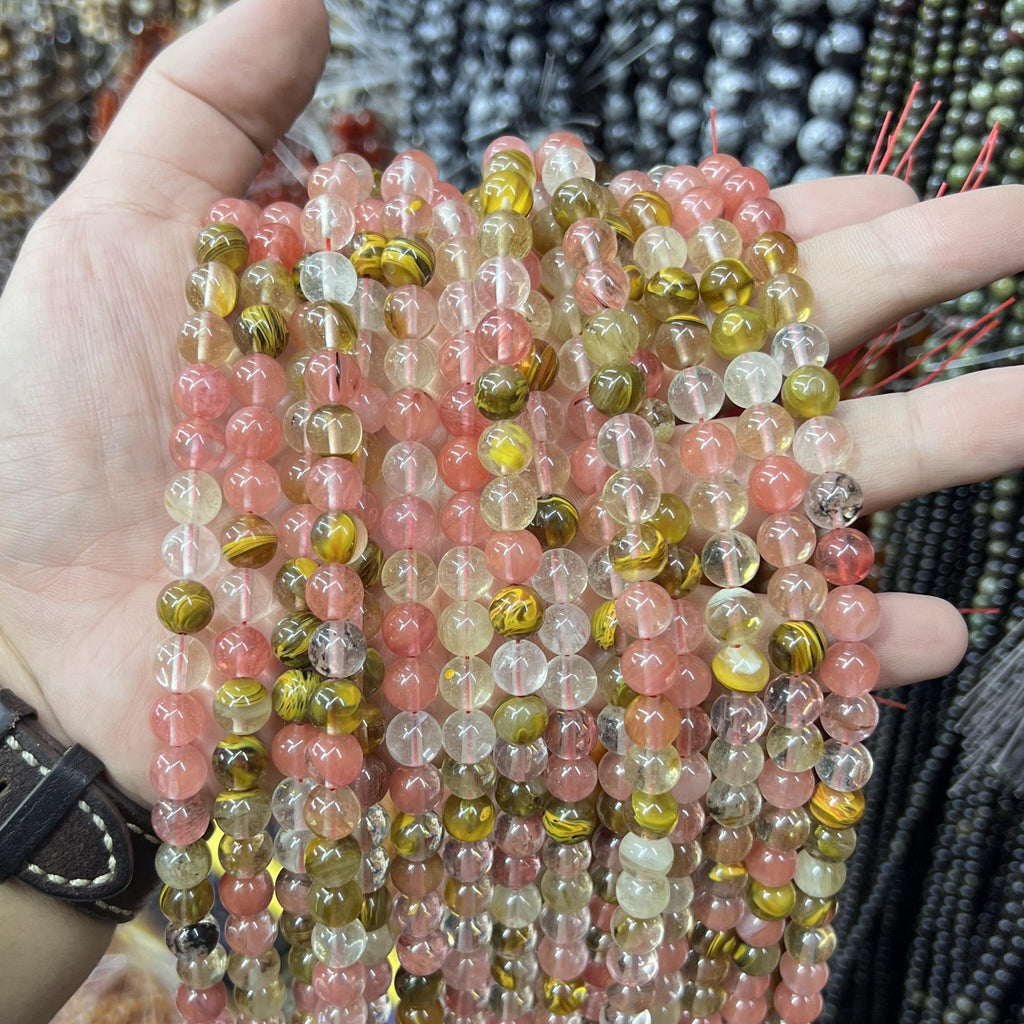 $2.5--8mm #2 Semi- Precious beads Free Shipping